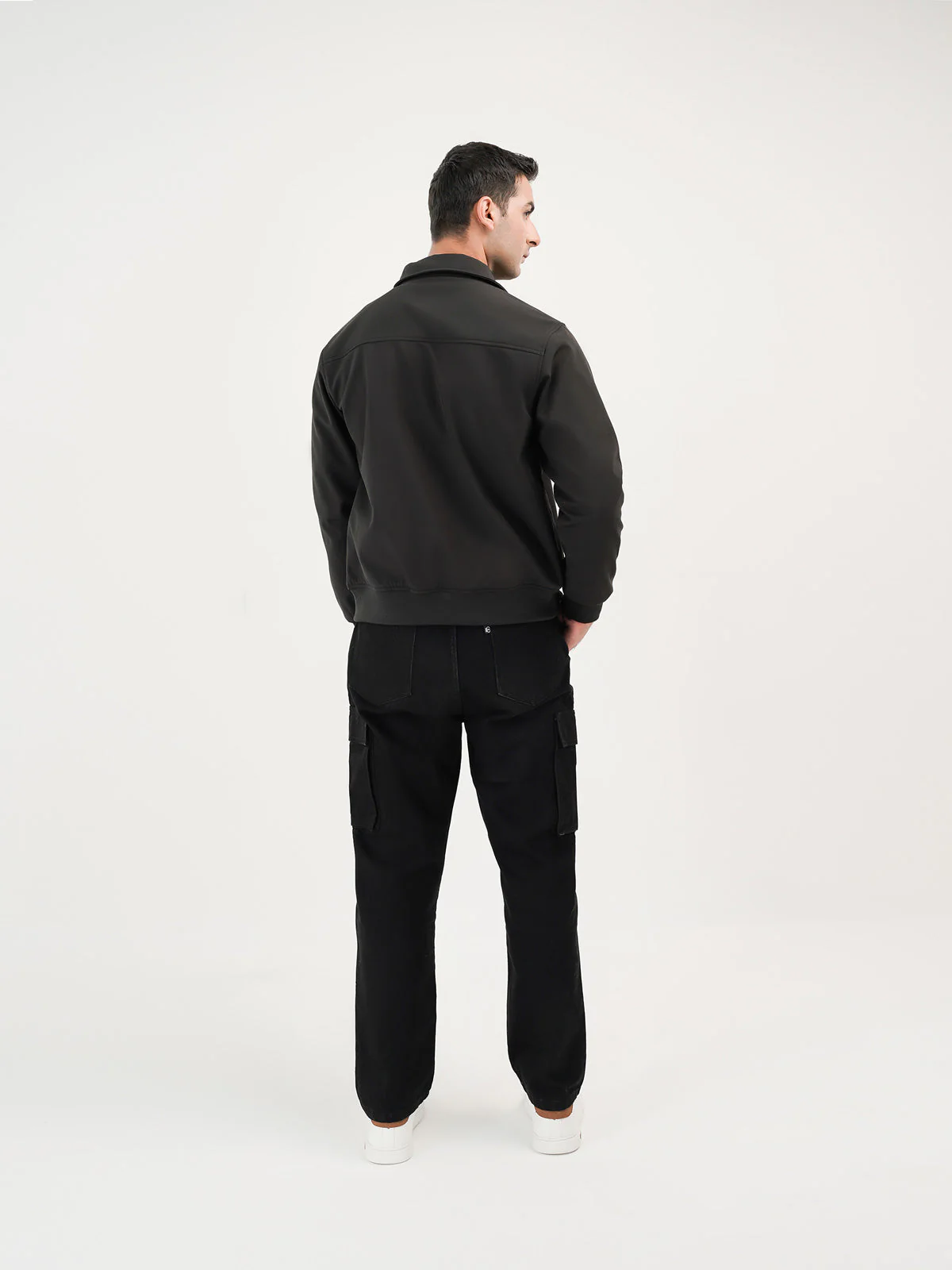 "SCEPTRUM" Bomber Button Up Jacket - Image 5