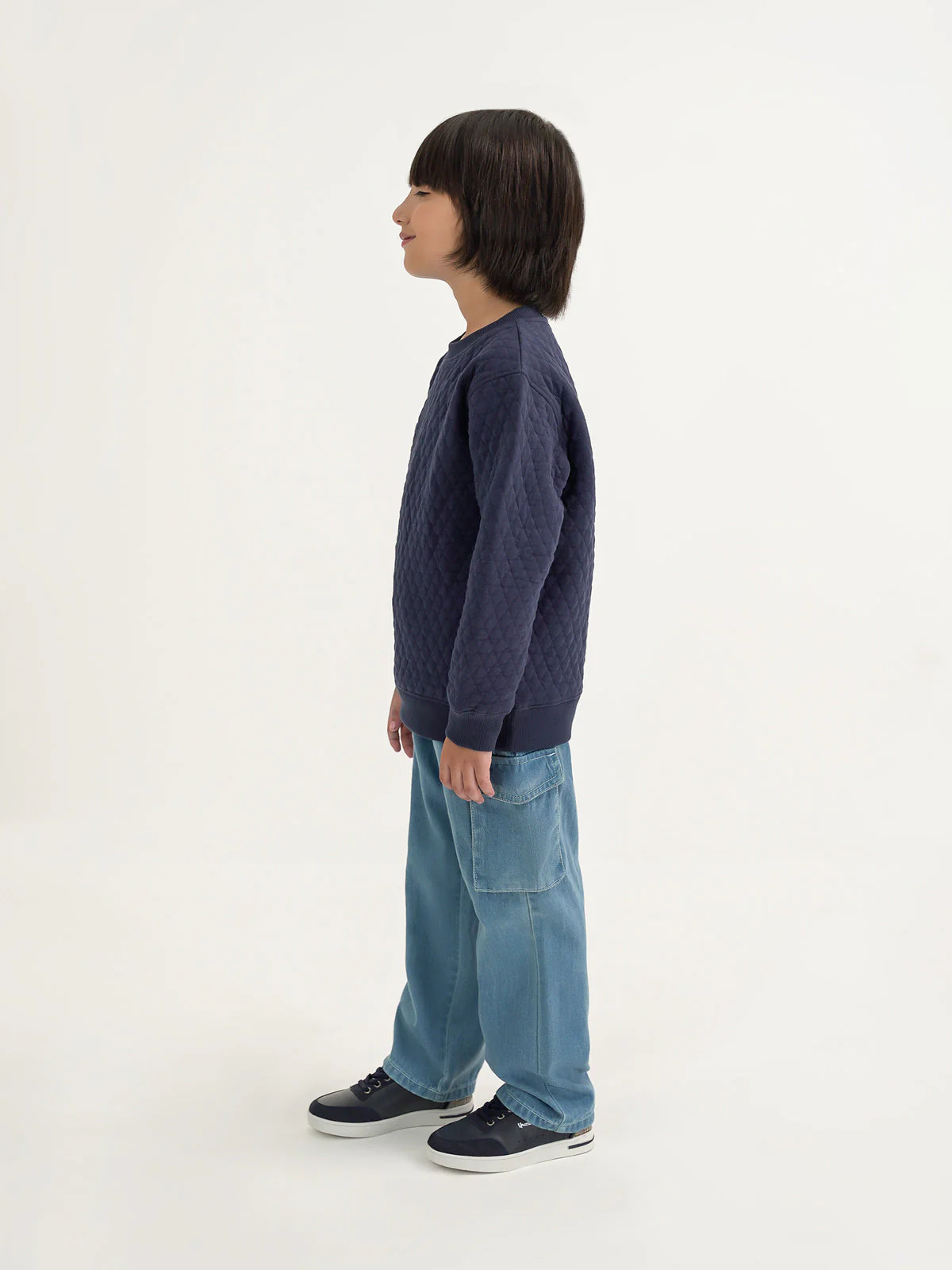"SHABS" Denim Pant with Side Pockets - Image 3