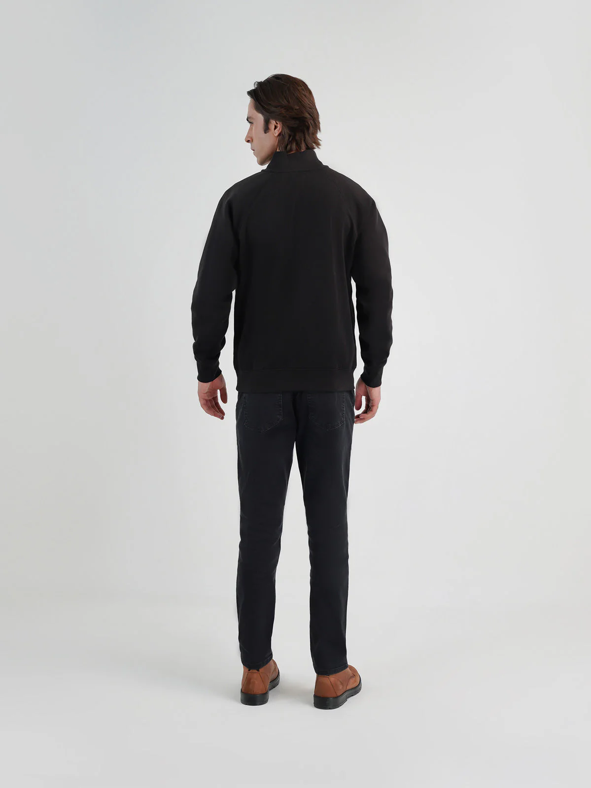 "STANKO" Casual Fleece Zipper Sweatshirt - Image 4