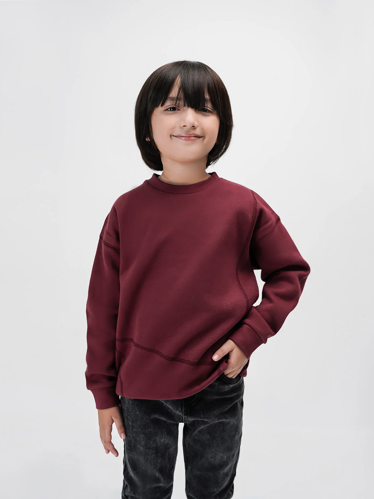 "TERRA" Crew Neck Sweatshirt - Image 2