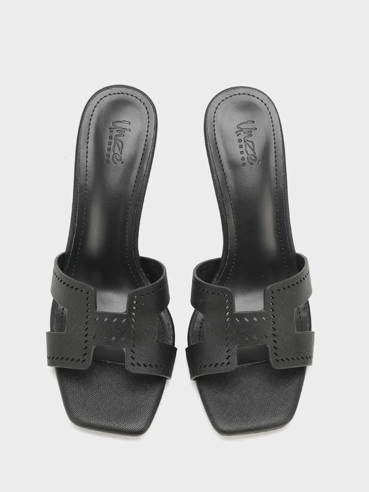 Women "AARON" Chic Slip On Heel Sandals - Image 6