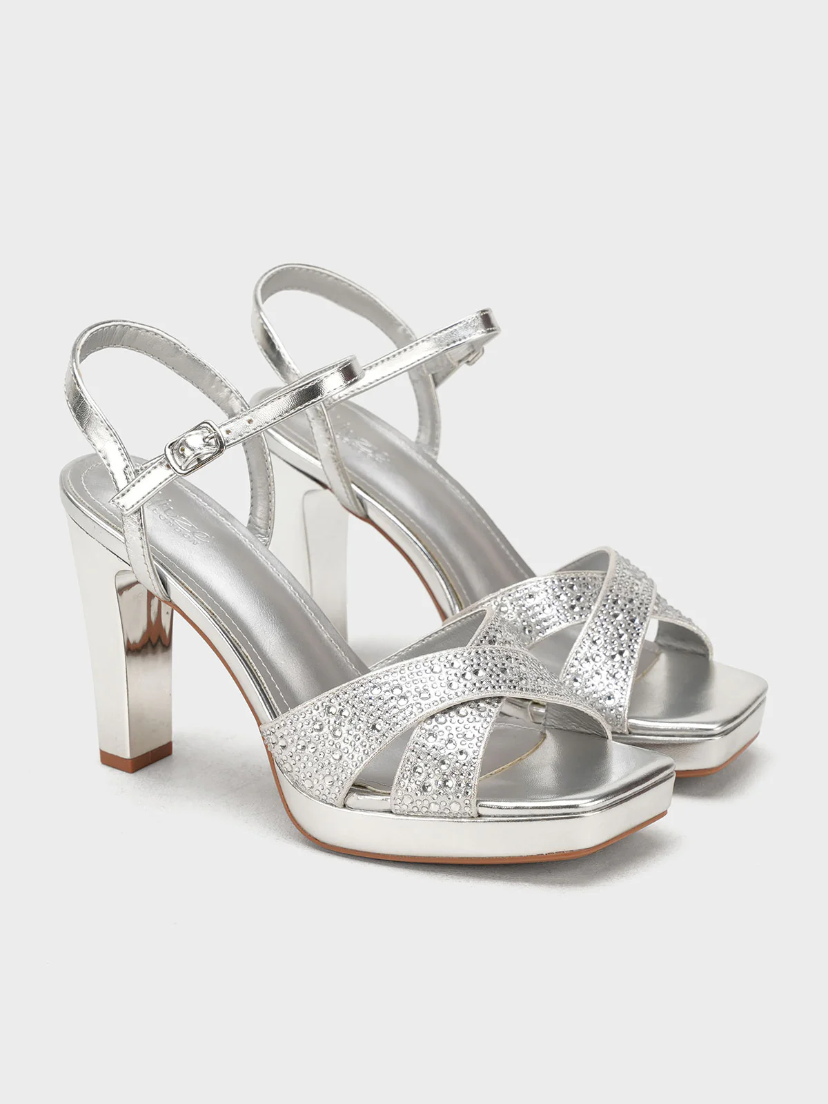 Women "ACHAVA" Glamorous Block Heel Sandals - Image 4