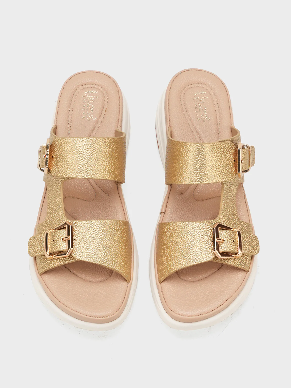 Women "AERYN" Buckle Design Comfort Slippers - Image 6