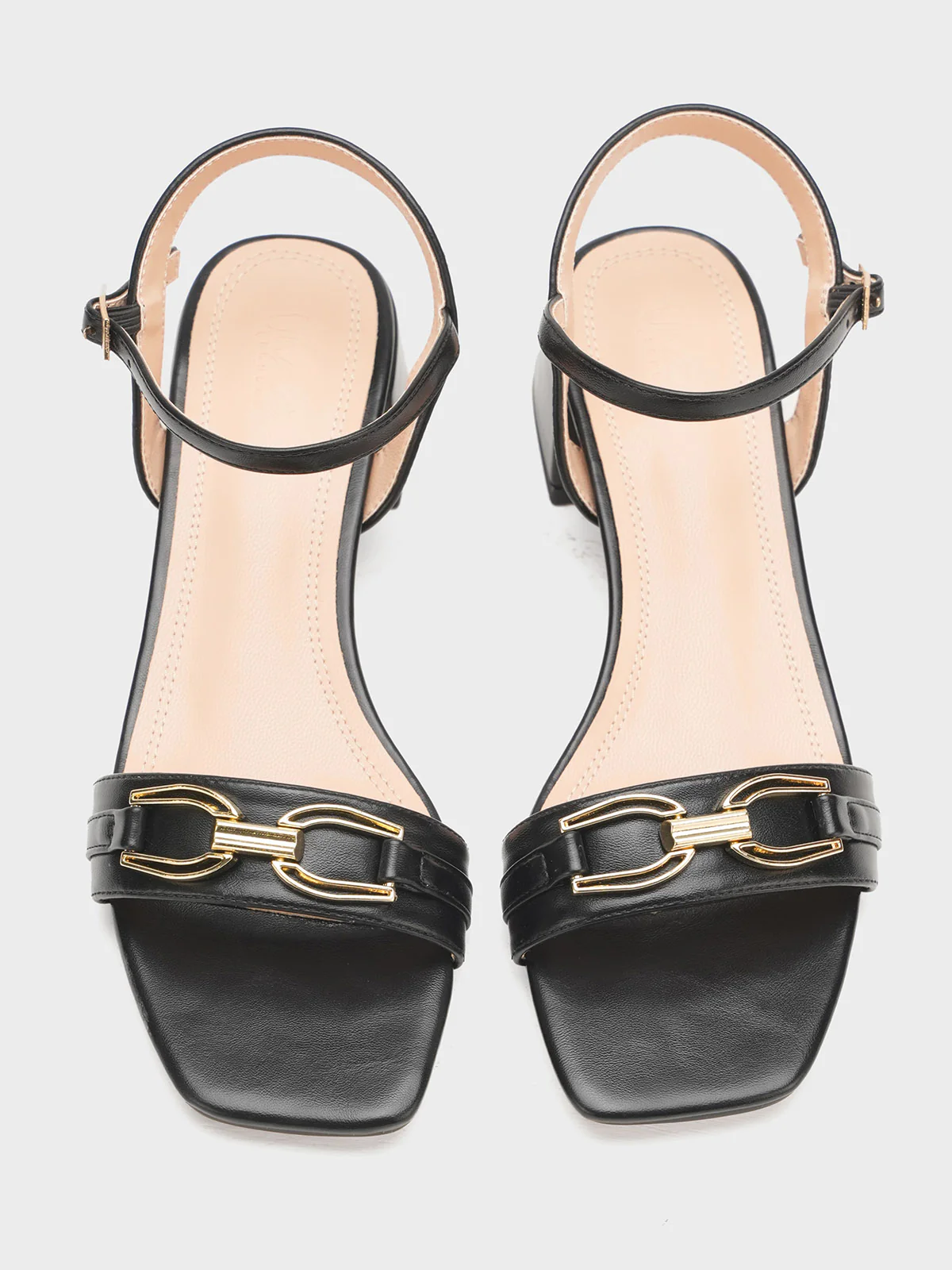 Women "AEXTER" Block Heel Buckle Sandals - Image 9