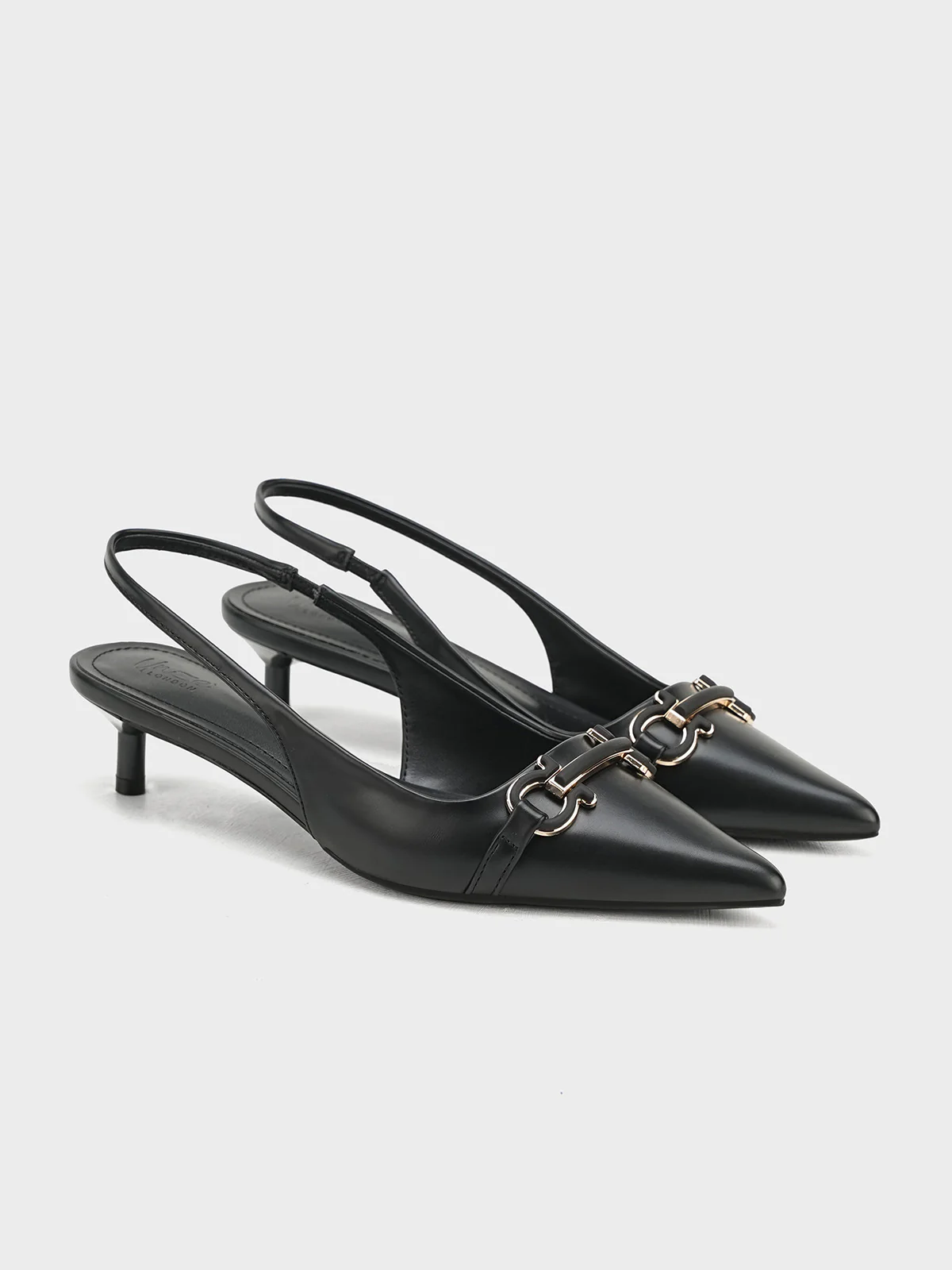Women "ALAIA" Pointed Toe Slingback Sandals - Image 2