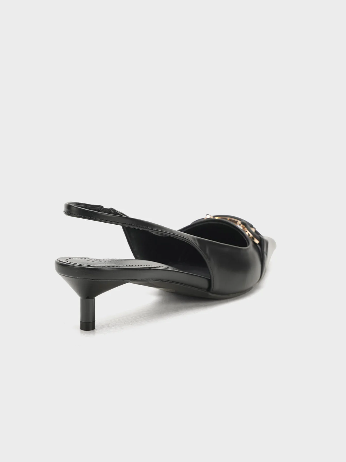 Women "ALAIA" Pointed Toe Slingback Sandals - Image 3