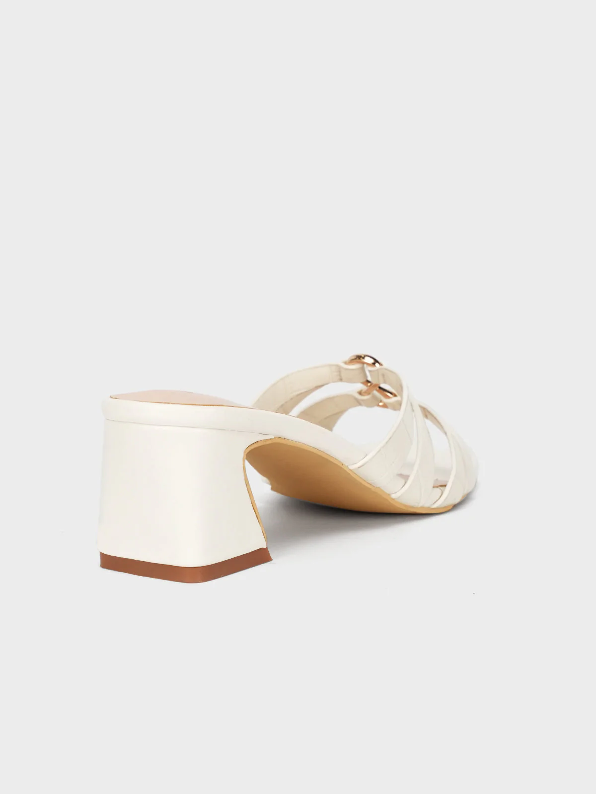 Women "ALEZAE" Block Heel Sandals - Image 3
