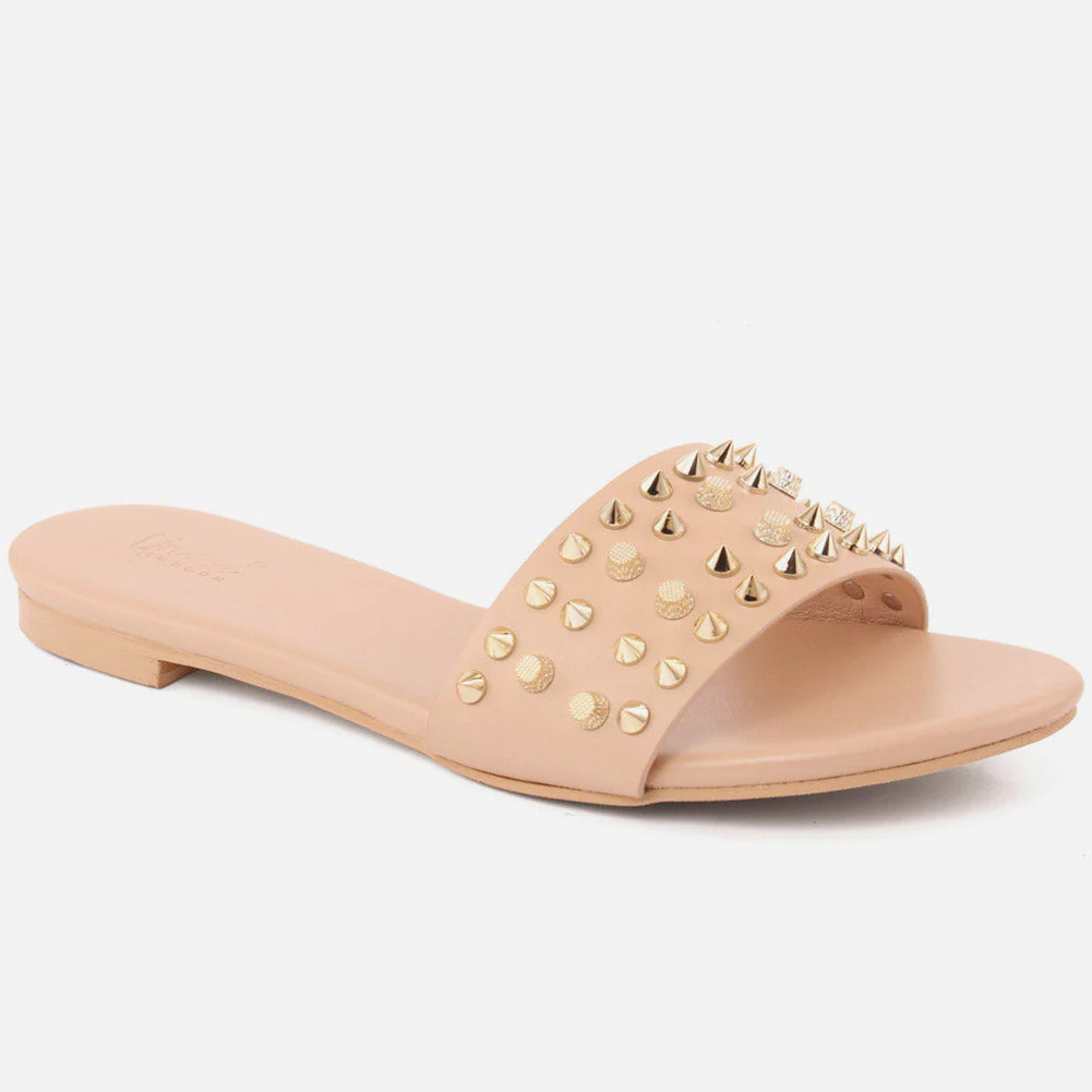 Women "ALINA" Sparkle Evening Look Slippers
