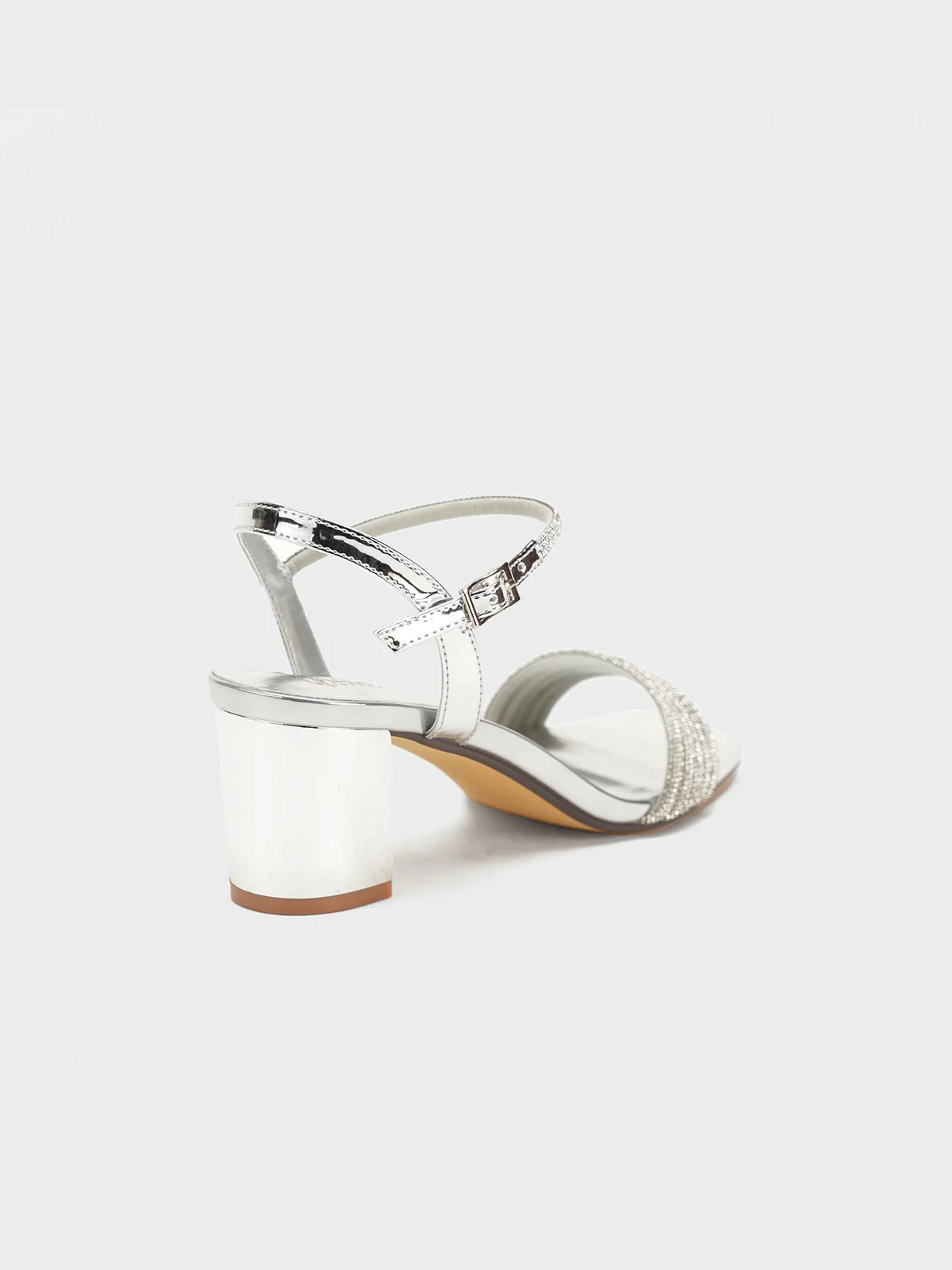 Women "ALINTA" Buckle Detail Heel Sandals - Image 4
