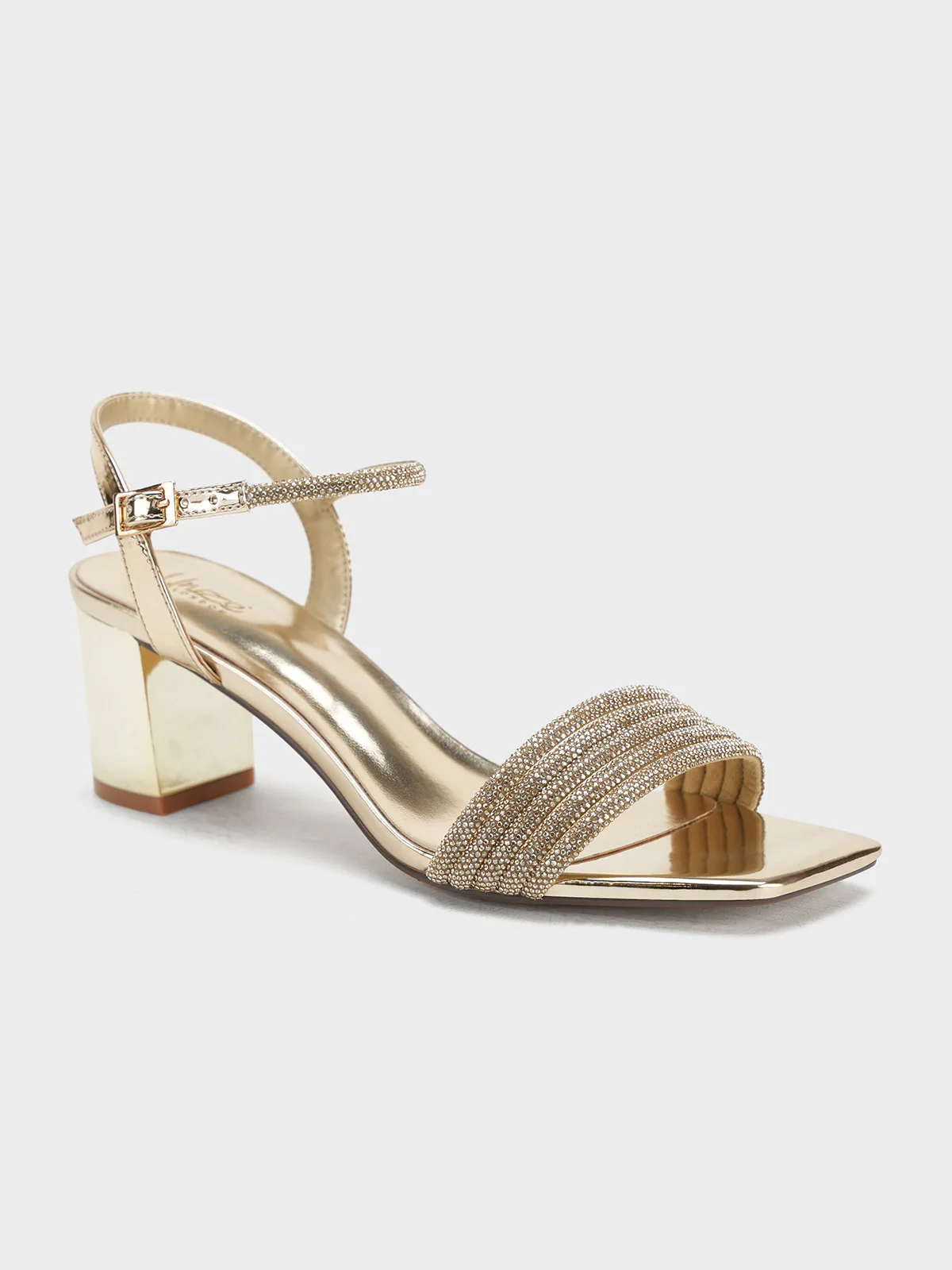 Women "ALINTA" Buckle Detail Heel Sandals