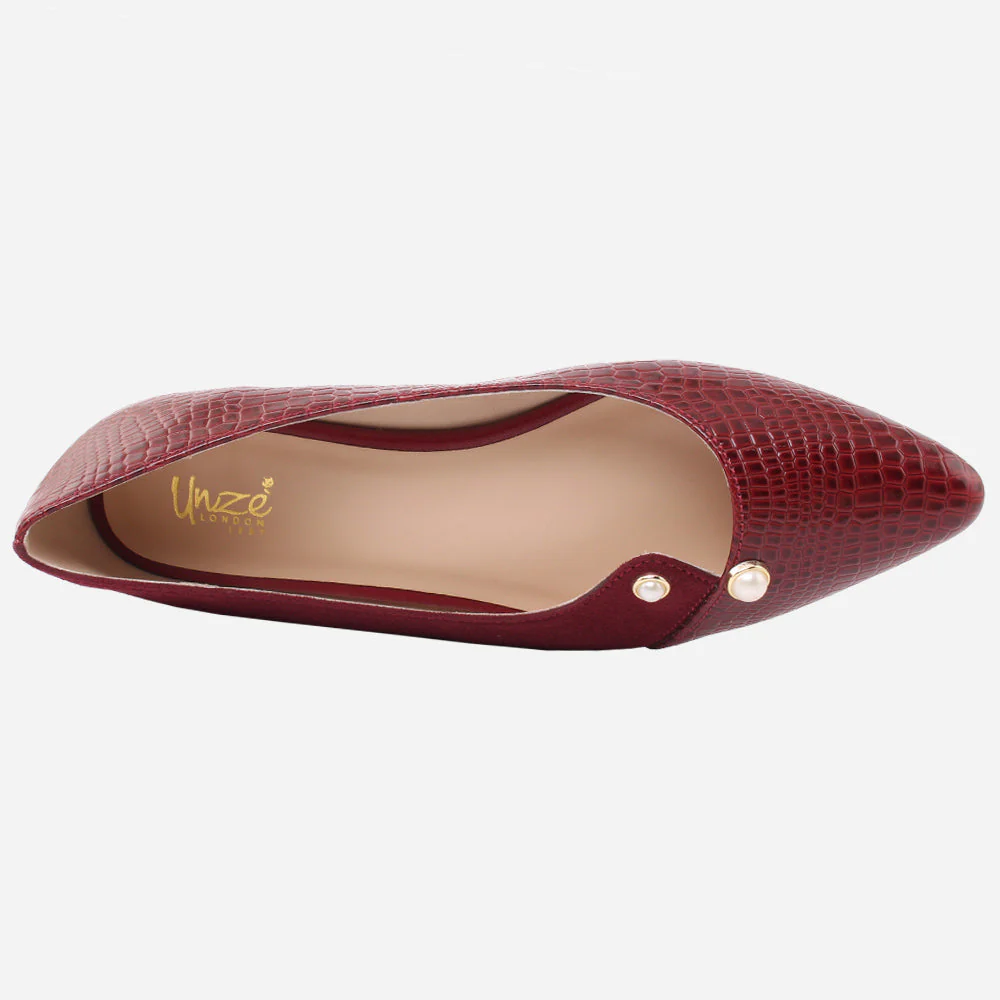 Women "ALIS" Pointed-Toe Ballet Flat - Image 4