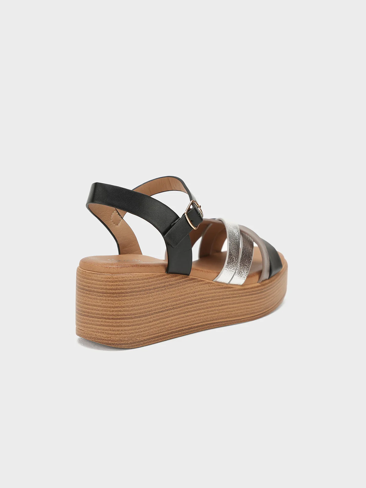 Women "ALLEGRA" Wedge Cross Strap Sandals - Image 5