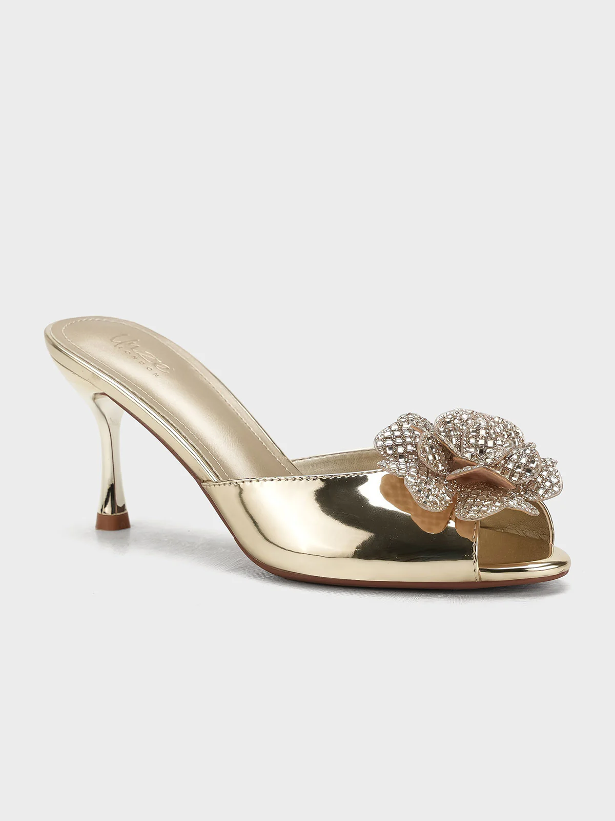 Women "ALOHA" Charm Fancy Heel Sandals - Image 2