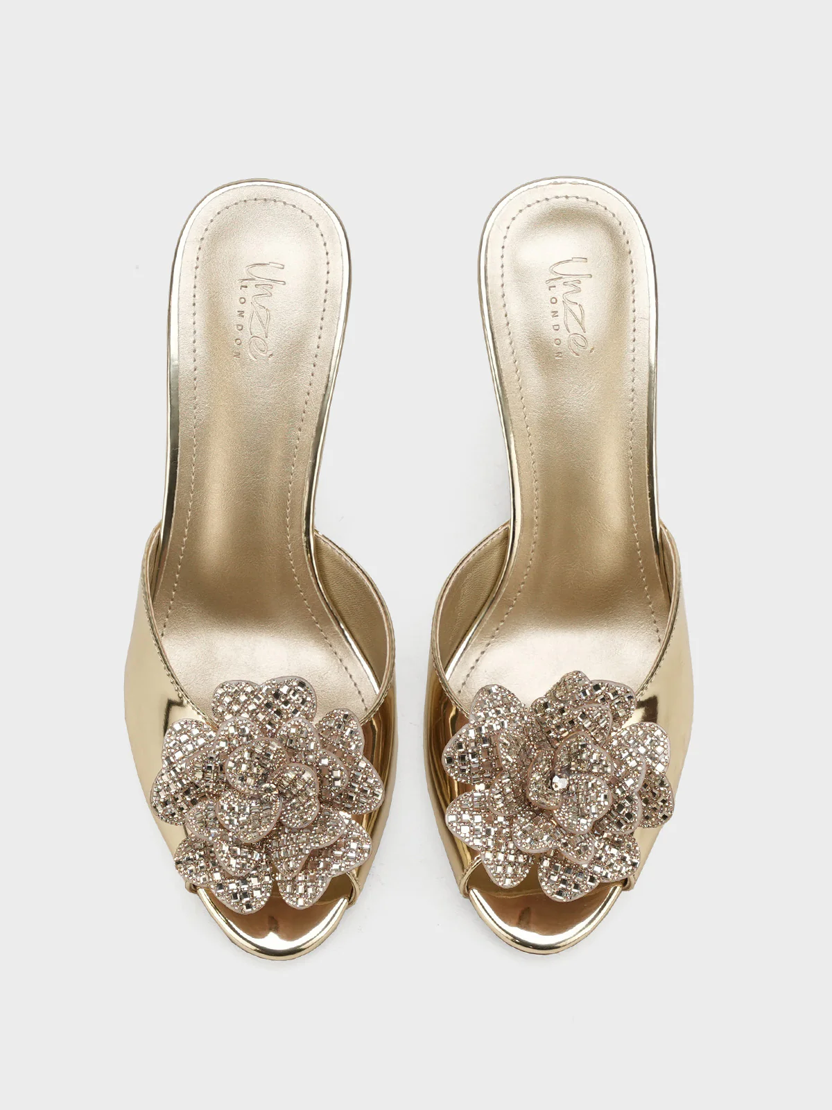 Women "ALOHA" Charm Fancy Heel Sandals - Image 9