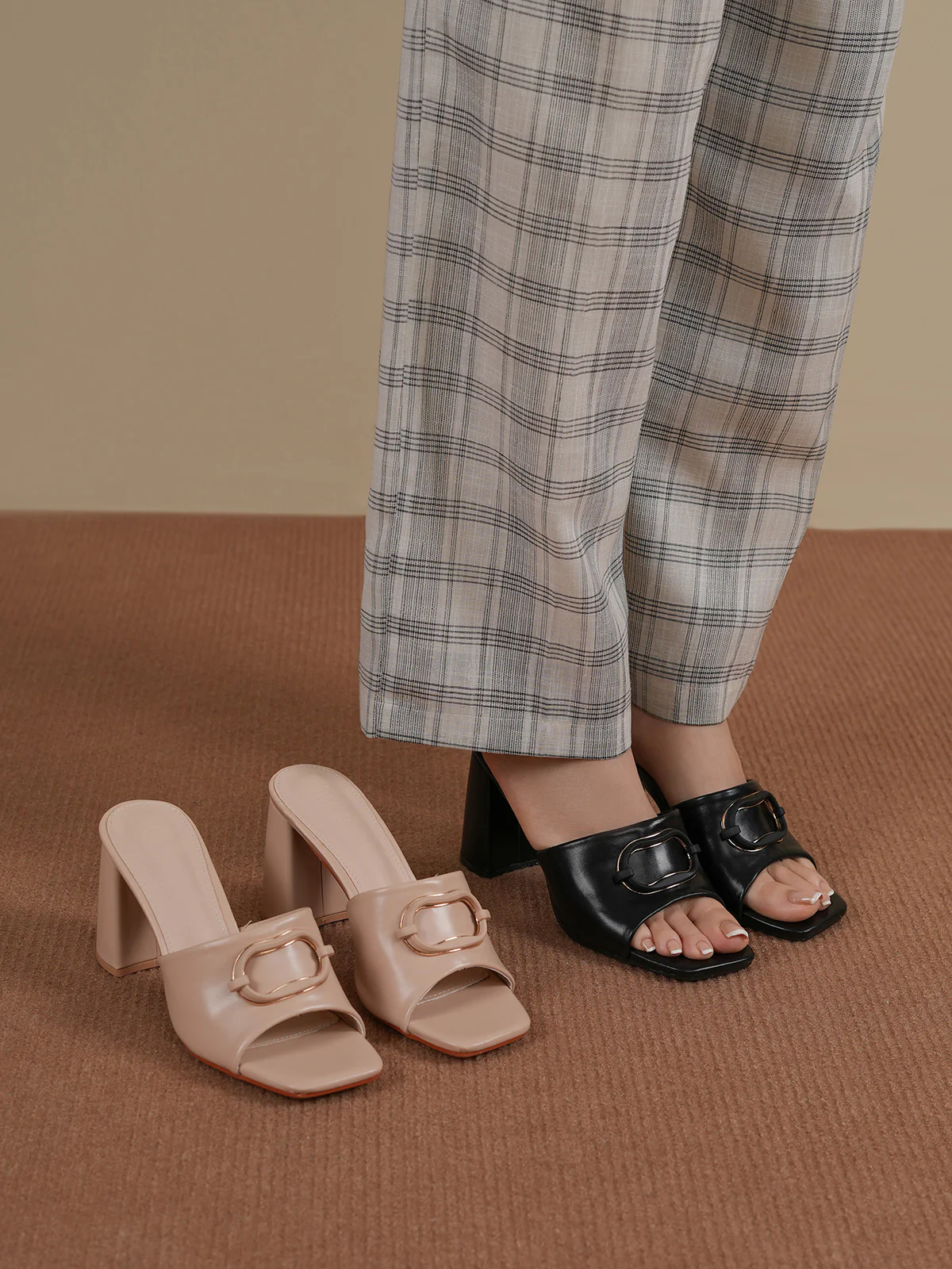 Women "AMELIA" Comfort Block Sandals - Image 3