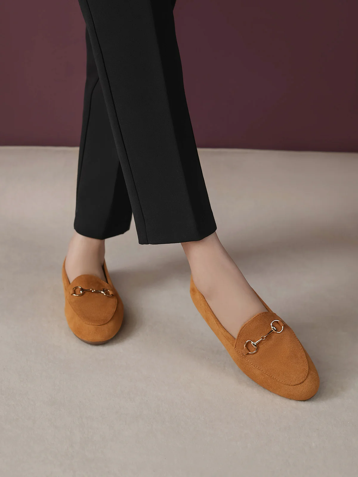 Women "ANIYAH" Stylish Buckle Ballerinas - Image 3