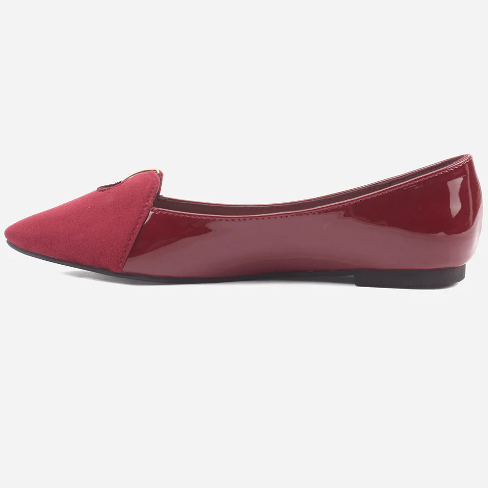 Women "ANNIE" Comfort Two Tone Pump Shoes - Image 3