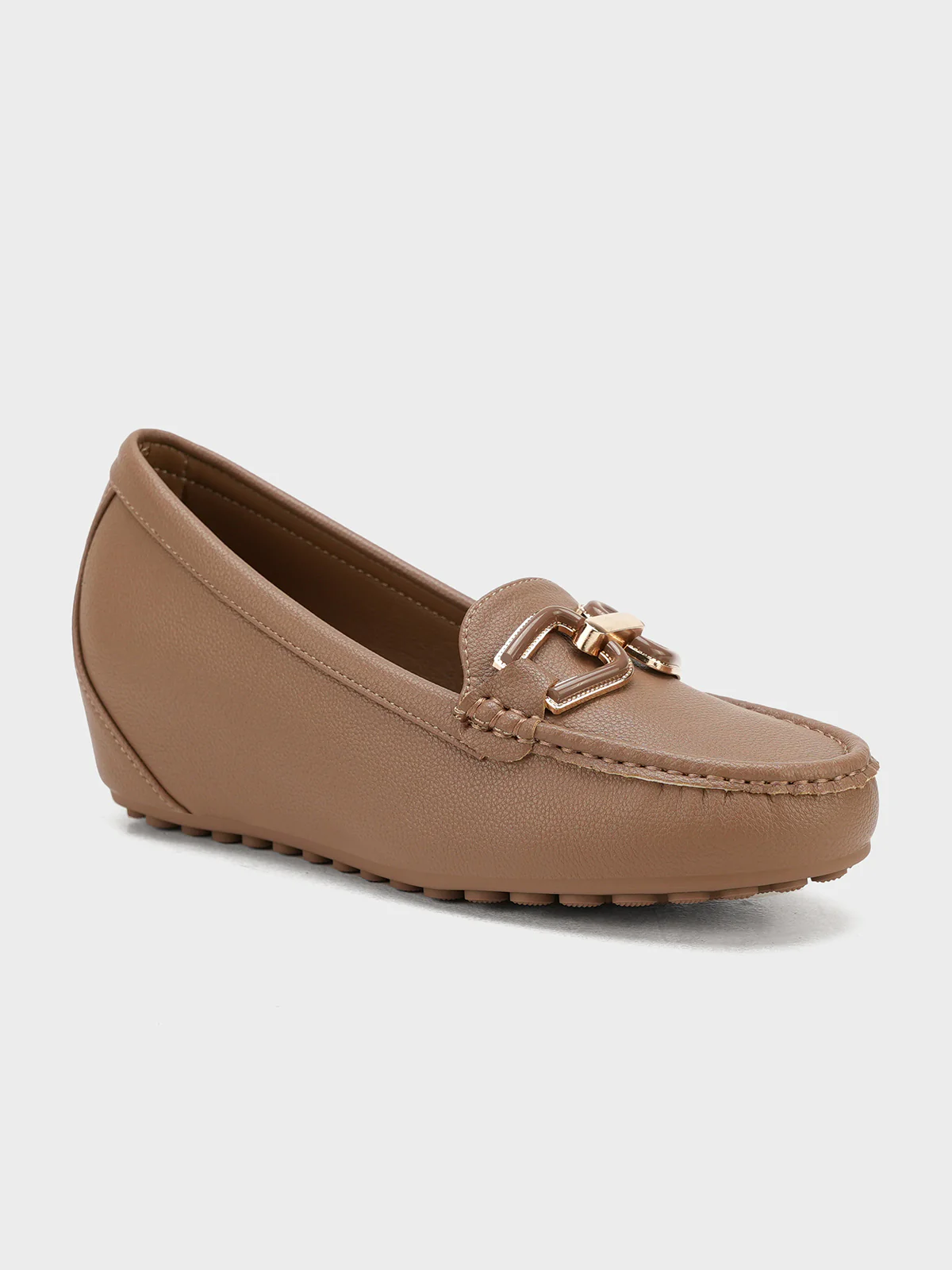Women "ARETHA" Wedge Style Moccasins - Image 2