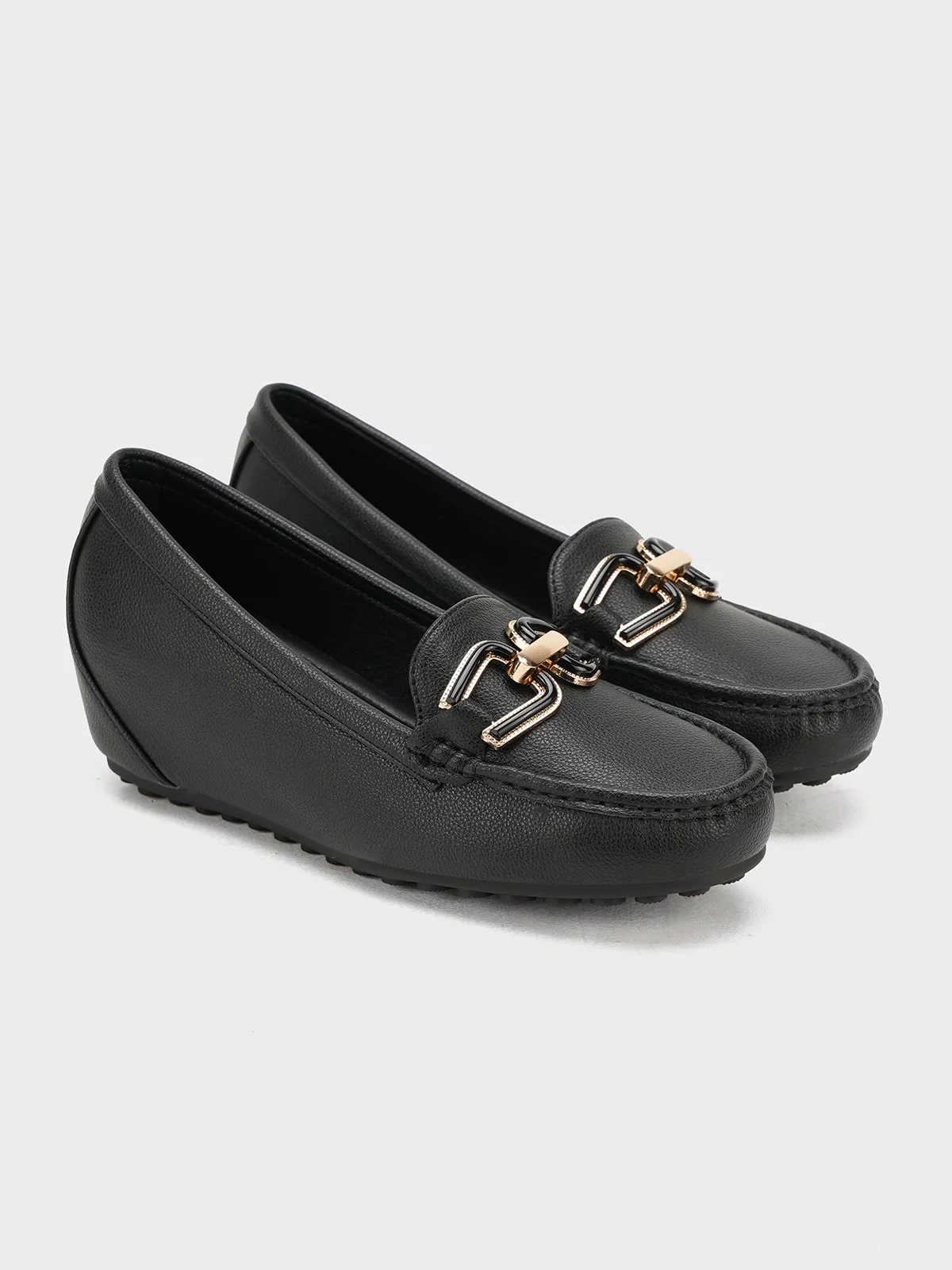 Women "ARETHA" Wedge Style Moccasins - Image 4