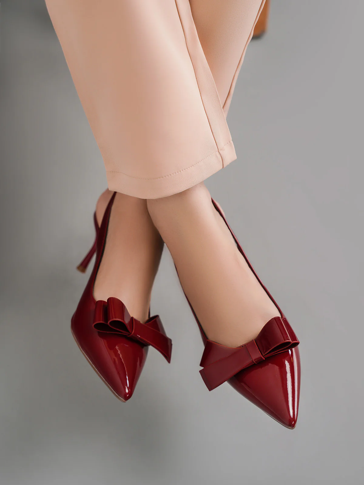 Women "ARIANE" Decorated Pointy Courts - Image 2