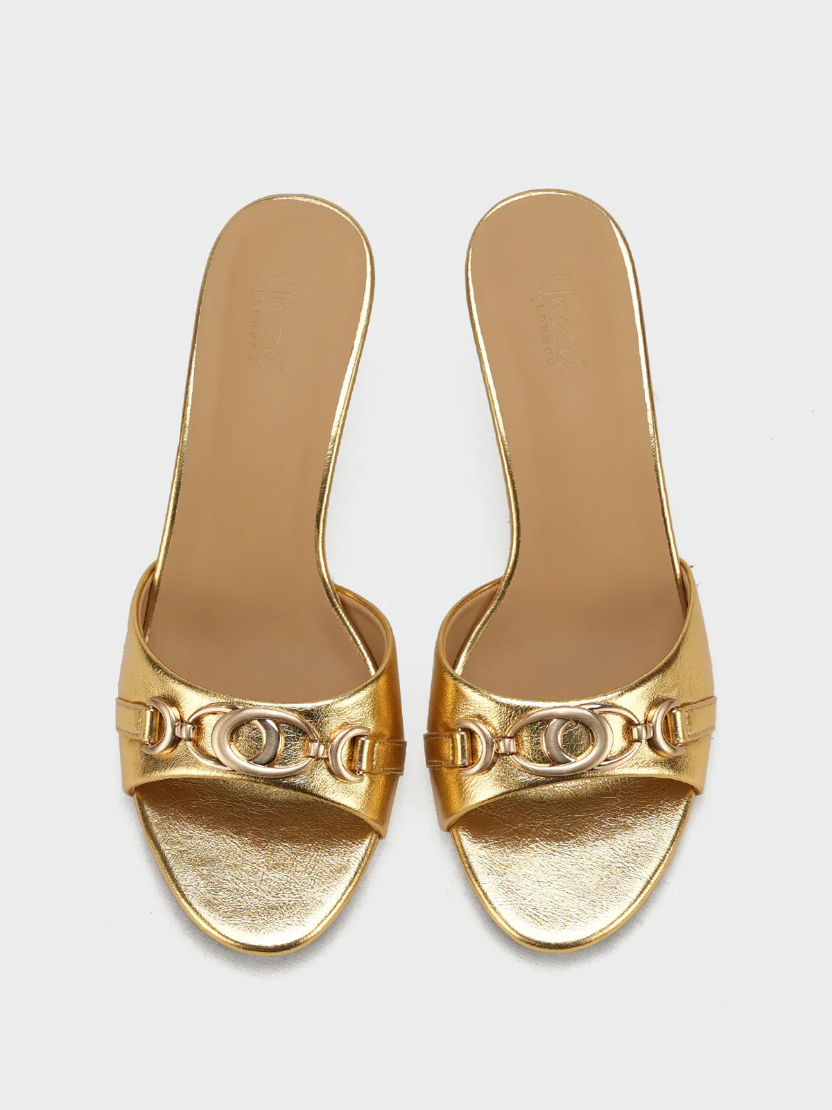 Women "AUDEN" Slip On Fancy Heel Sandals - Image 9