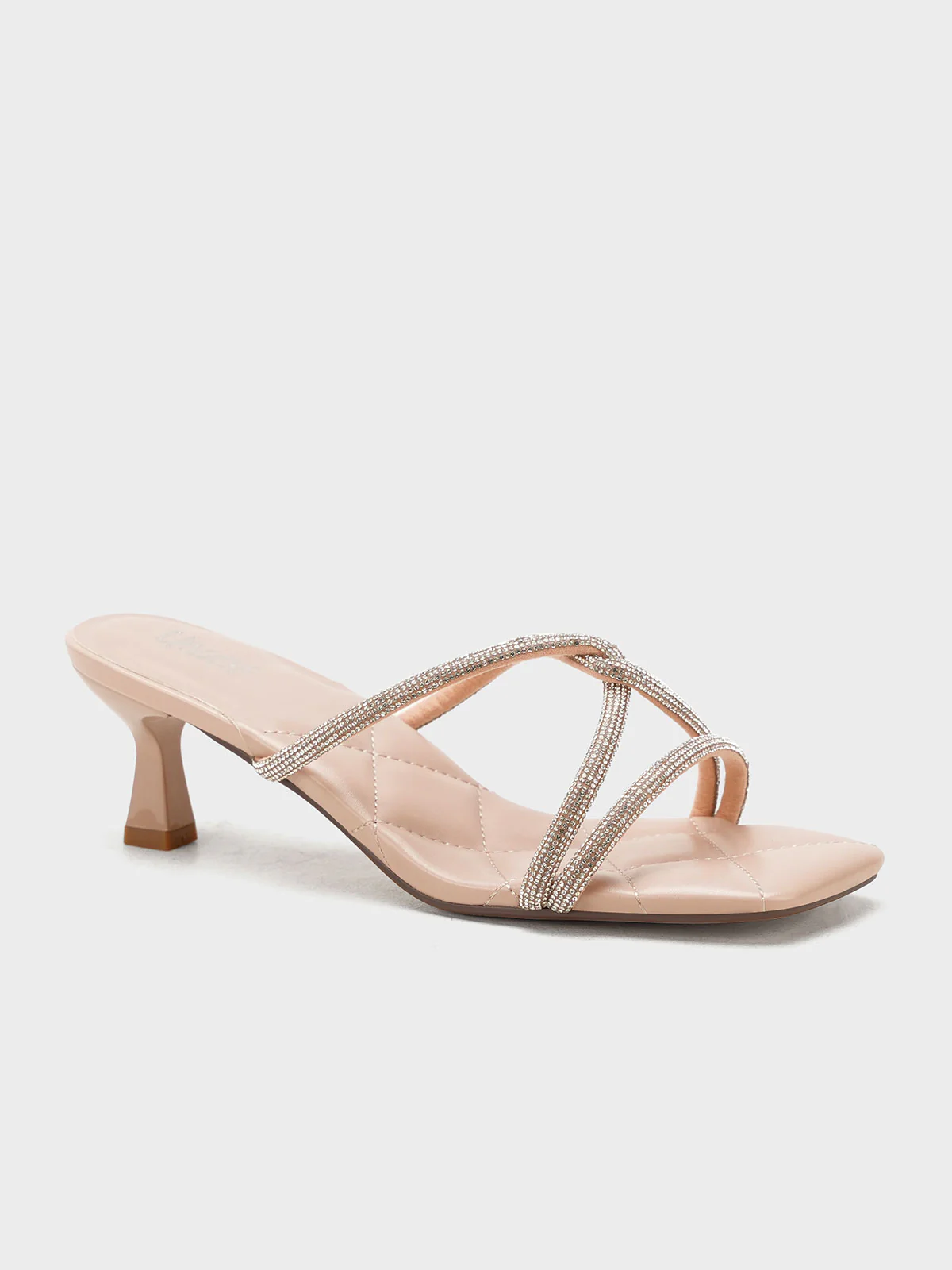 Women "AURELE" Fancy Straps Heel Sandals