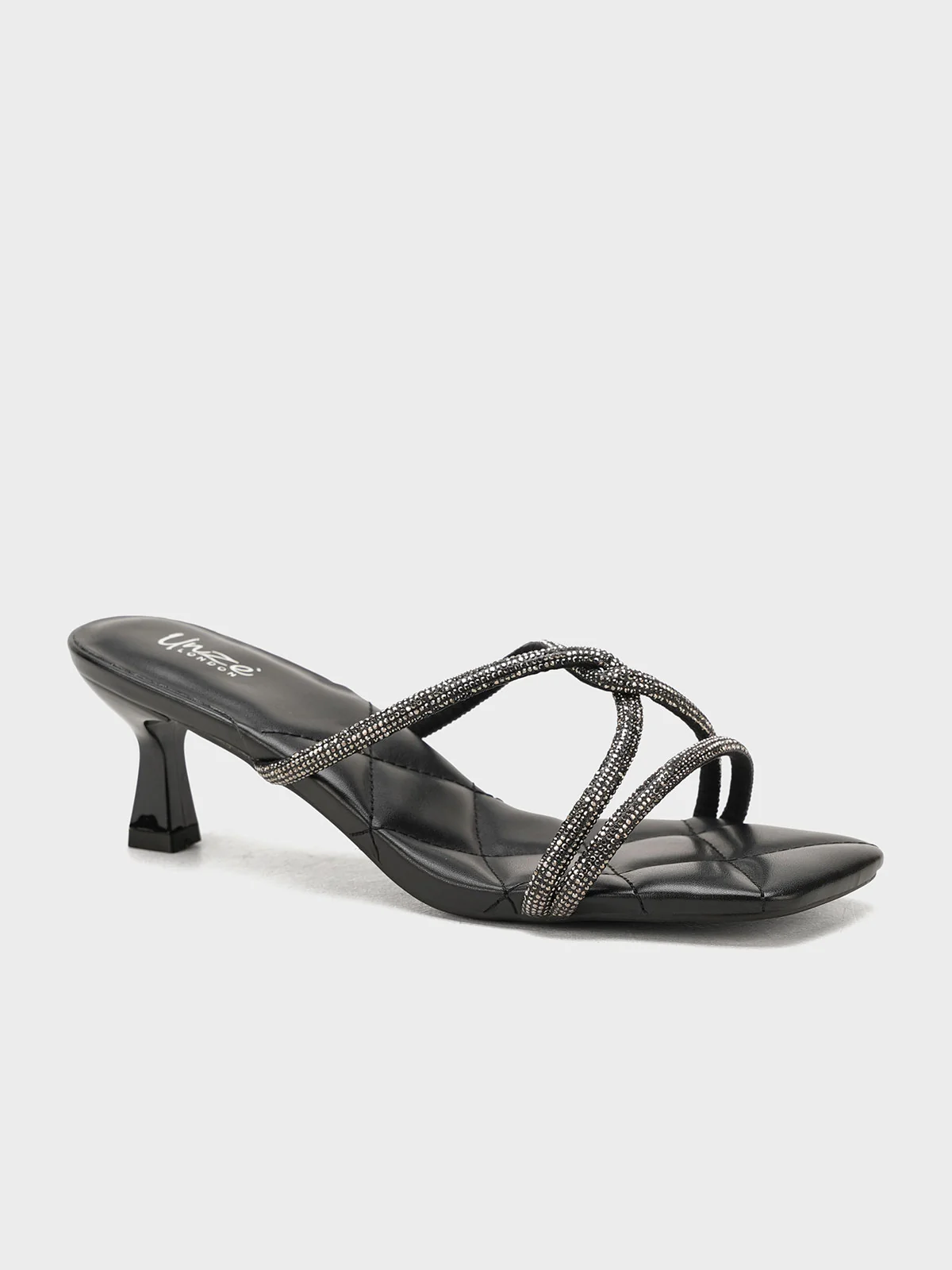 Women "AURELE" Fancy Straps Heel Sandals