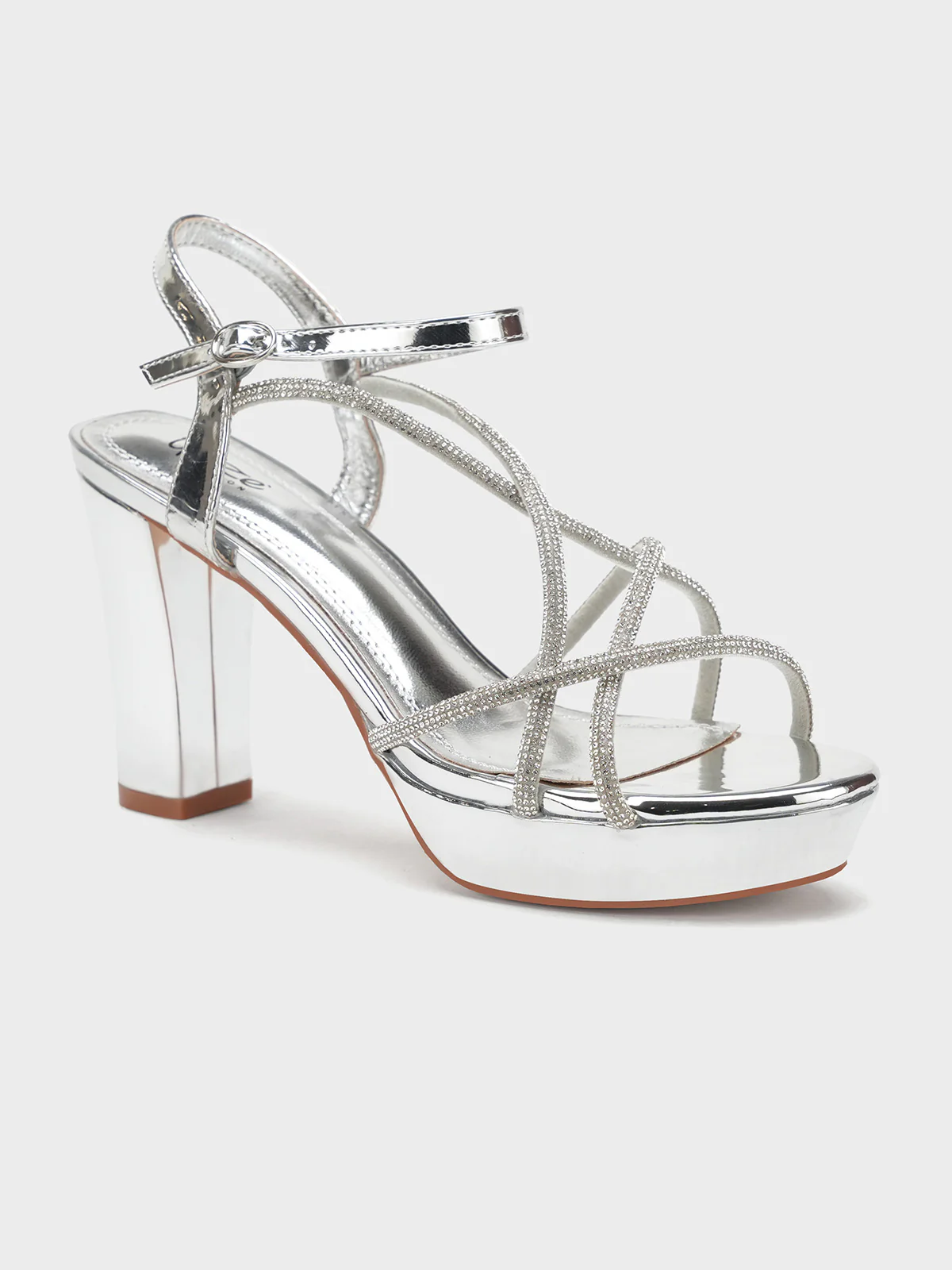 Women "AURY" Fancy Block Heel Sandals