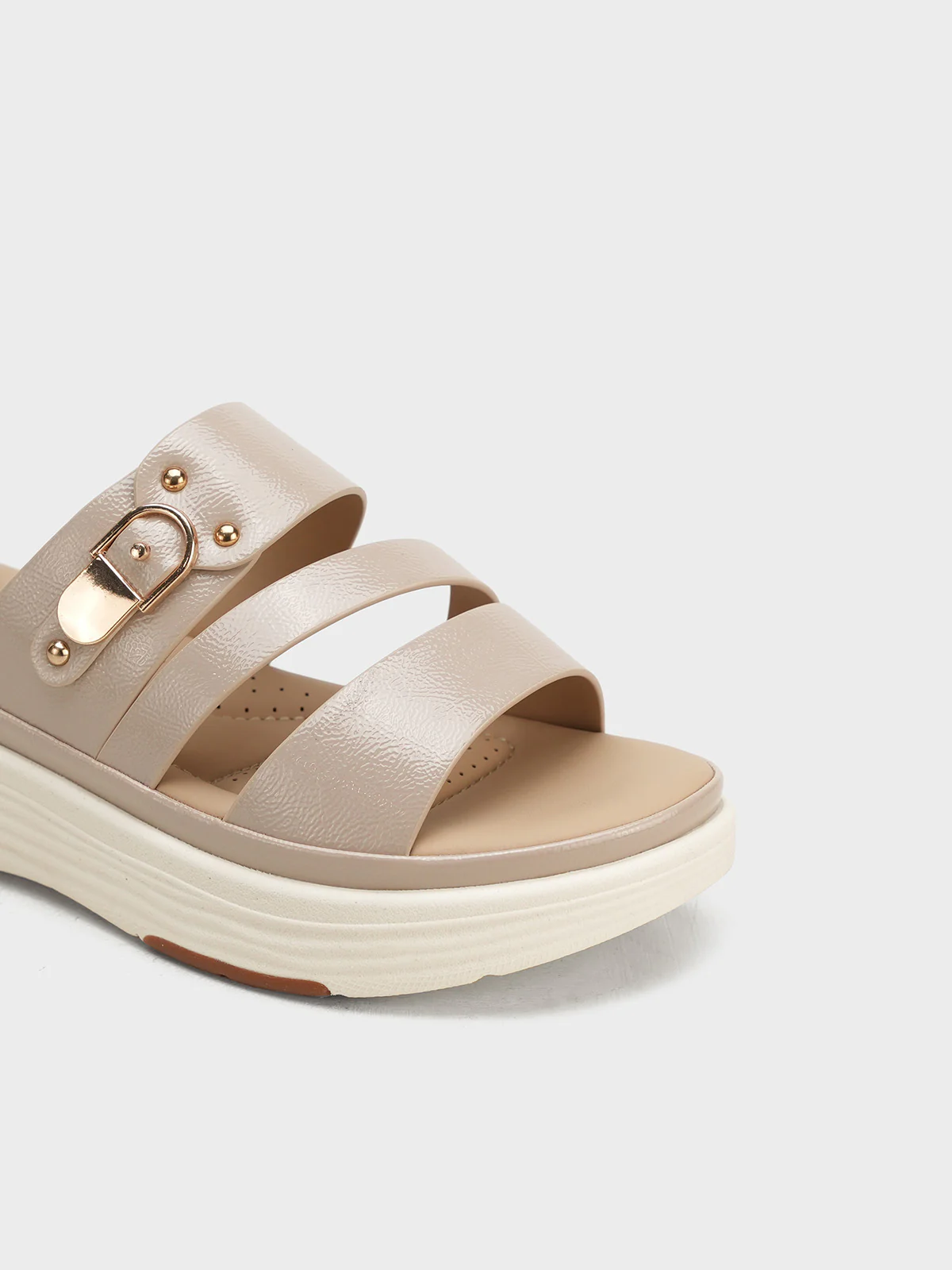 Women "AVERY" Sip On Wedge Slippers - Image 7
