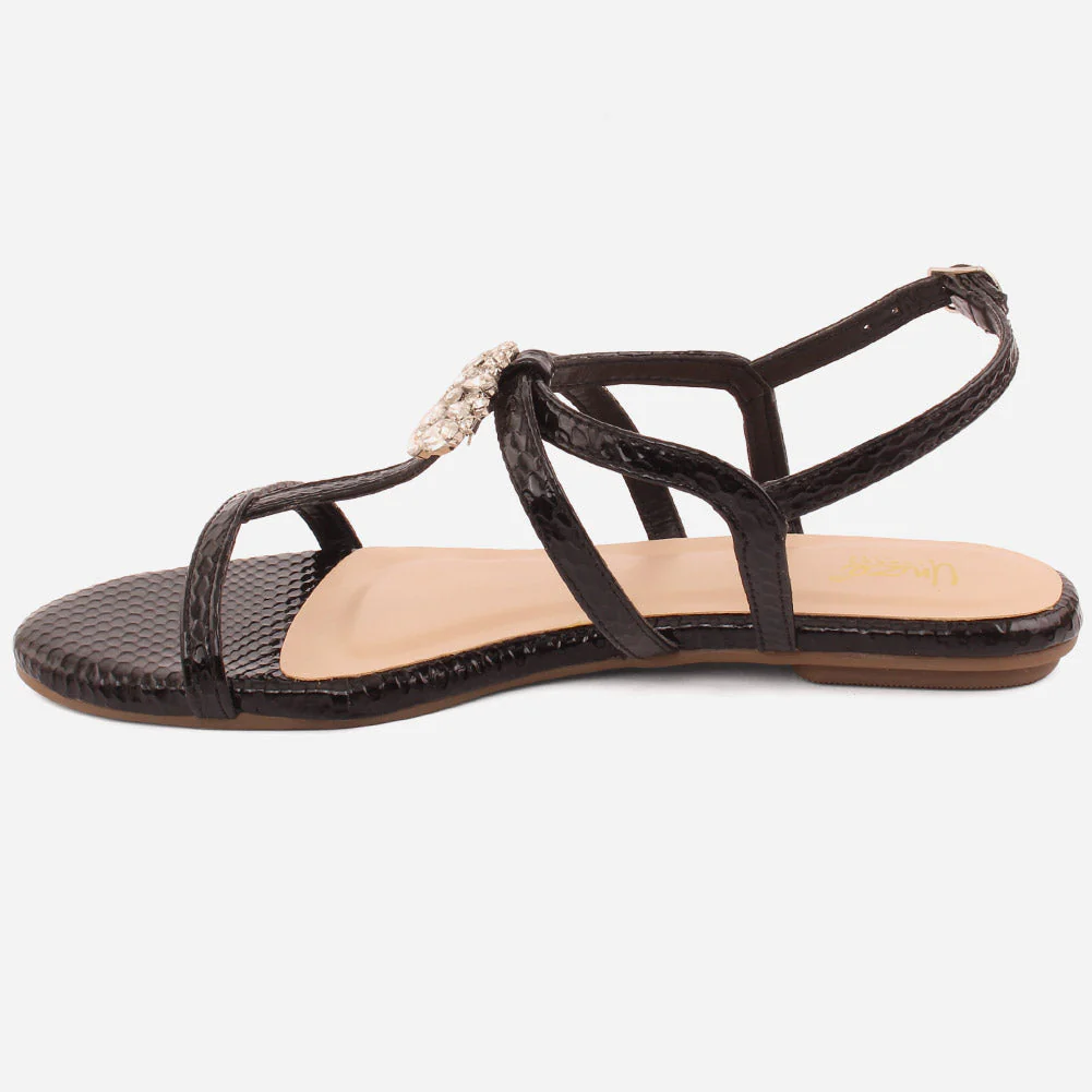 Women "AXEL" Back strap Flat Sandals - Image 3