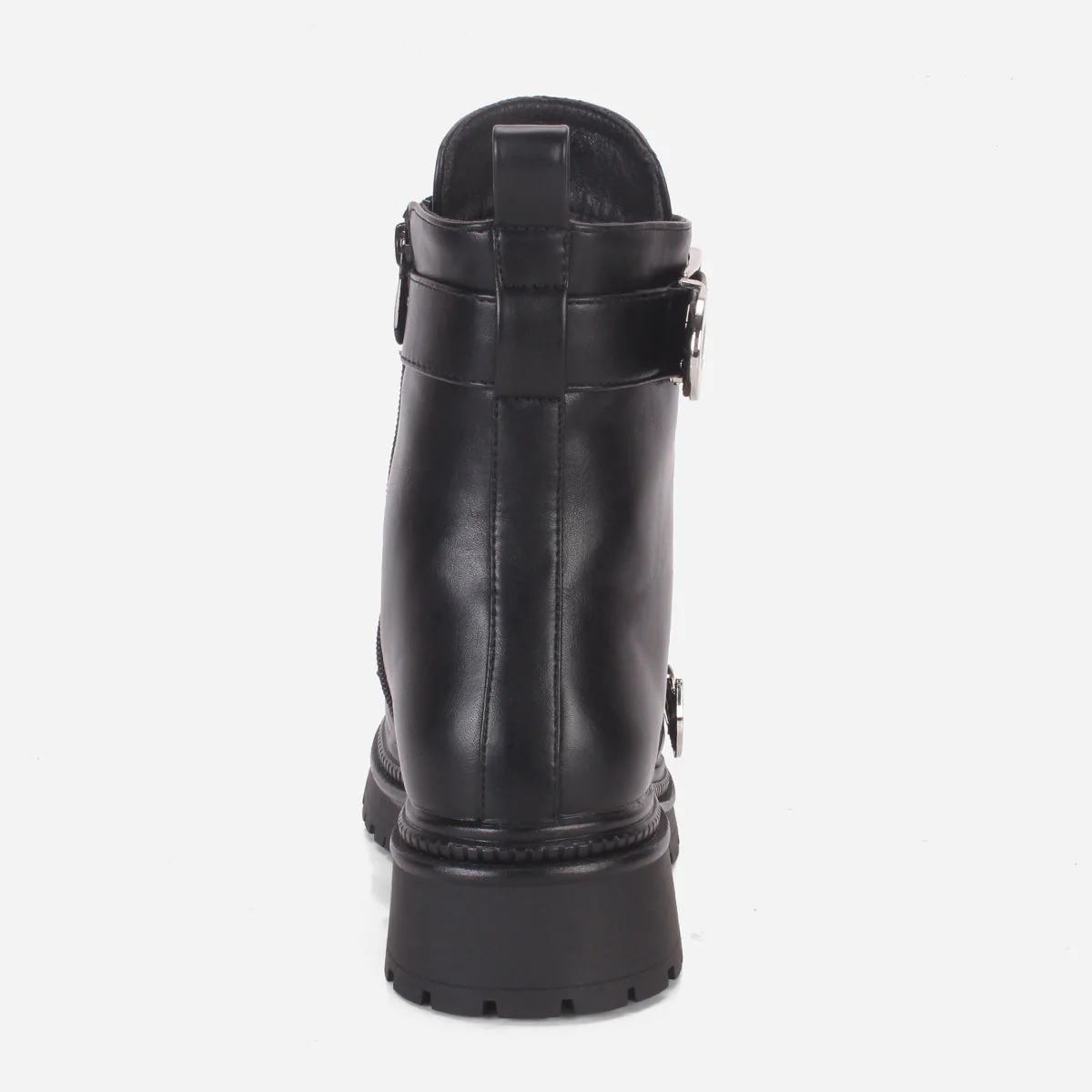 Women "AZALEA" Buckle Round Toe Ankle Boots - Image 4
