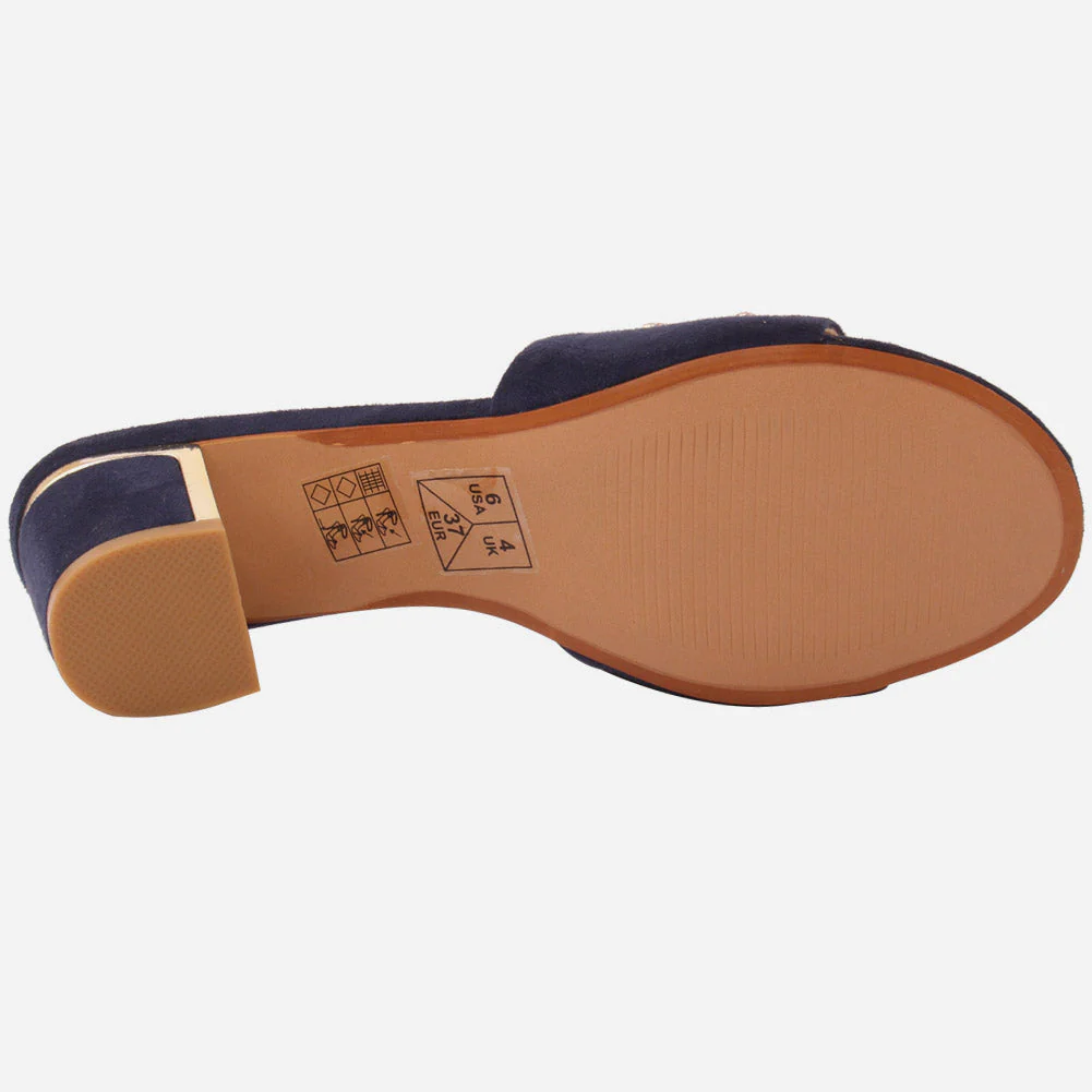 Women "Bea" Evergreen Block Heel Sandals - Image 5