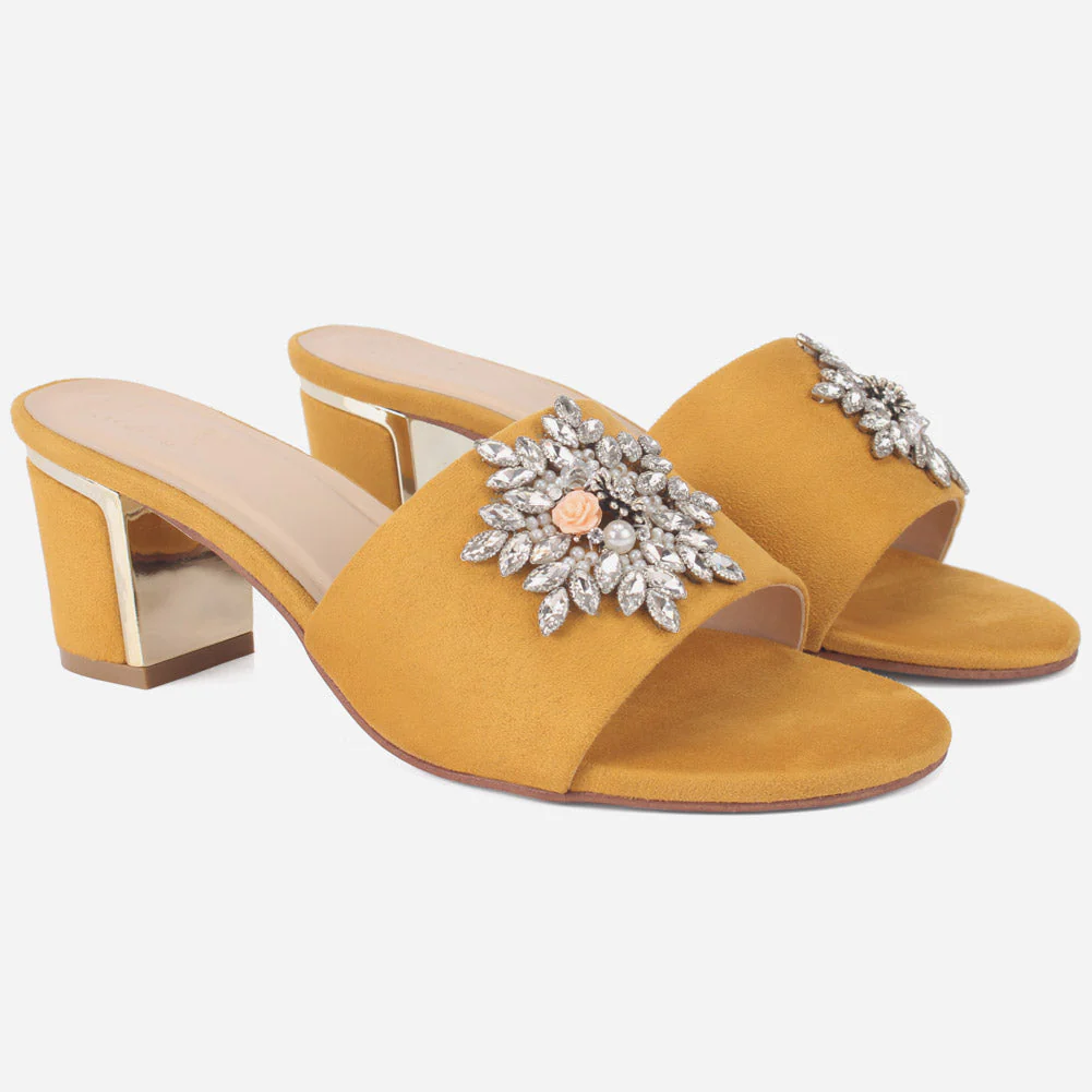 Women "Bea" Evergreen Block Heel Sandals - Image 2