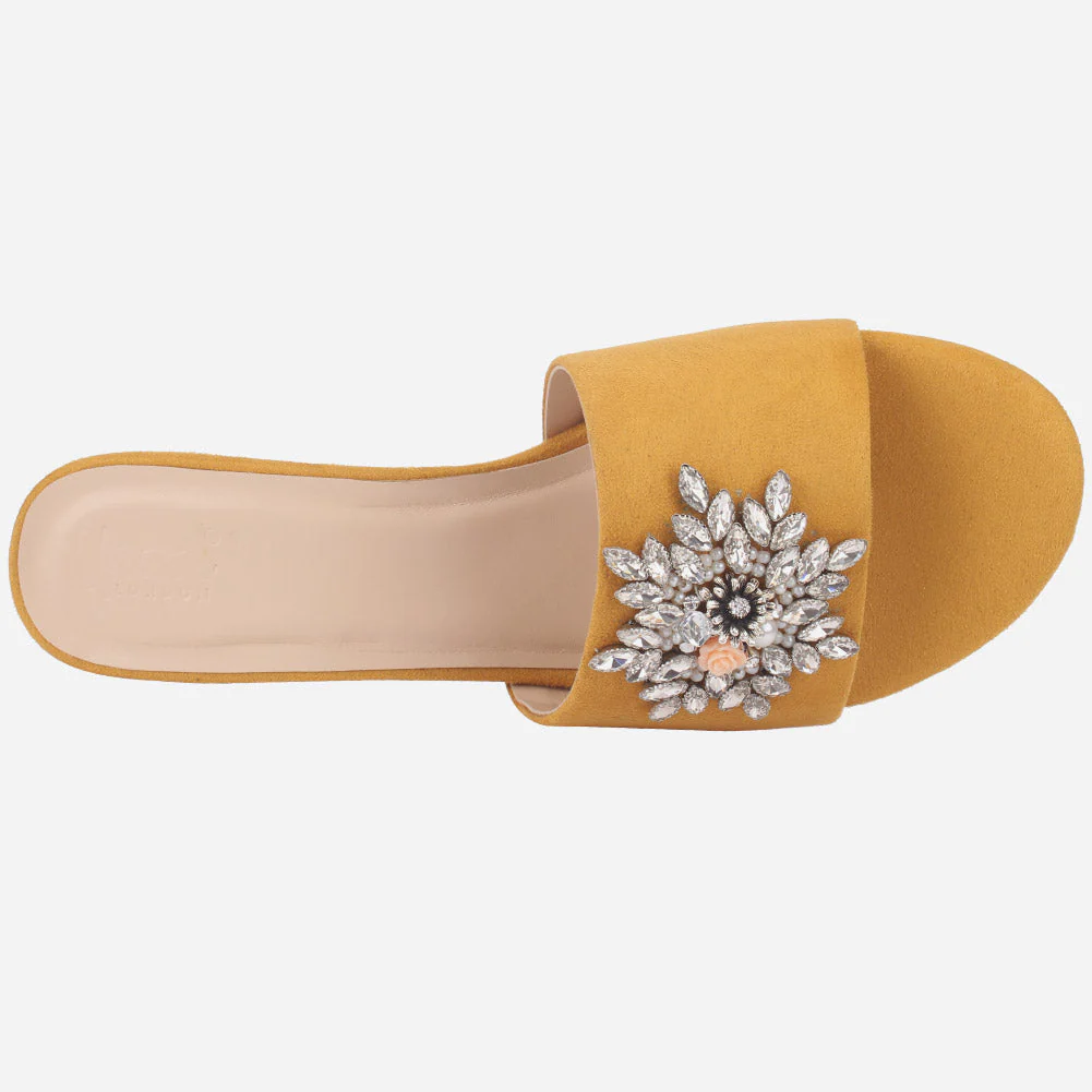 Women "Bea" Evergreen Block Heel Sandals - Image 4