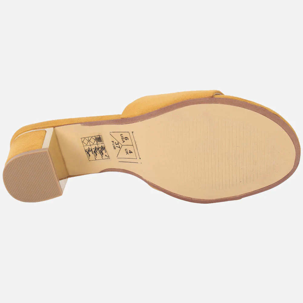 Women "Bea" Evergreen Block Heel Sandals - Image 5