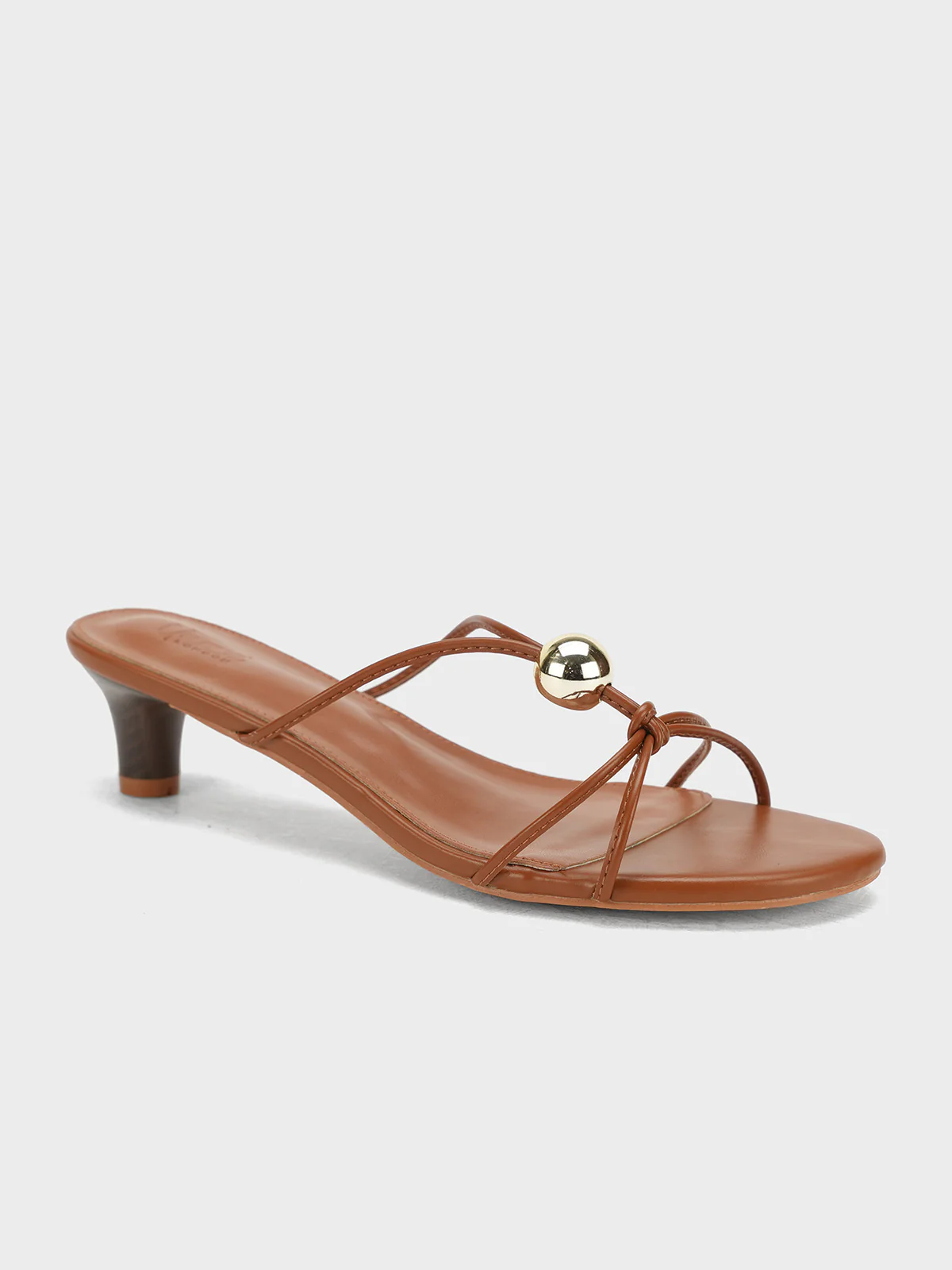 Women "BEATRIZ" Kitten Heel Slip On Sandals - Image 2