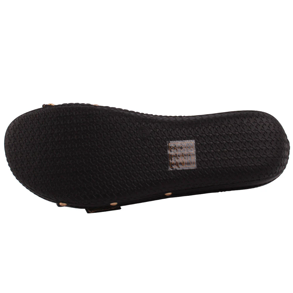 Women ‘‘Beena’ Flat Buckled Open Toe Casual Slippers - Image 5