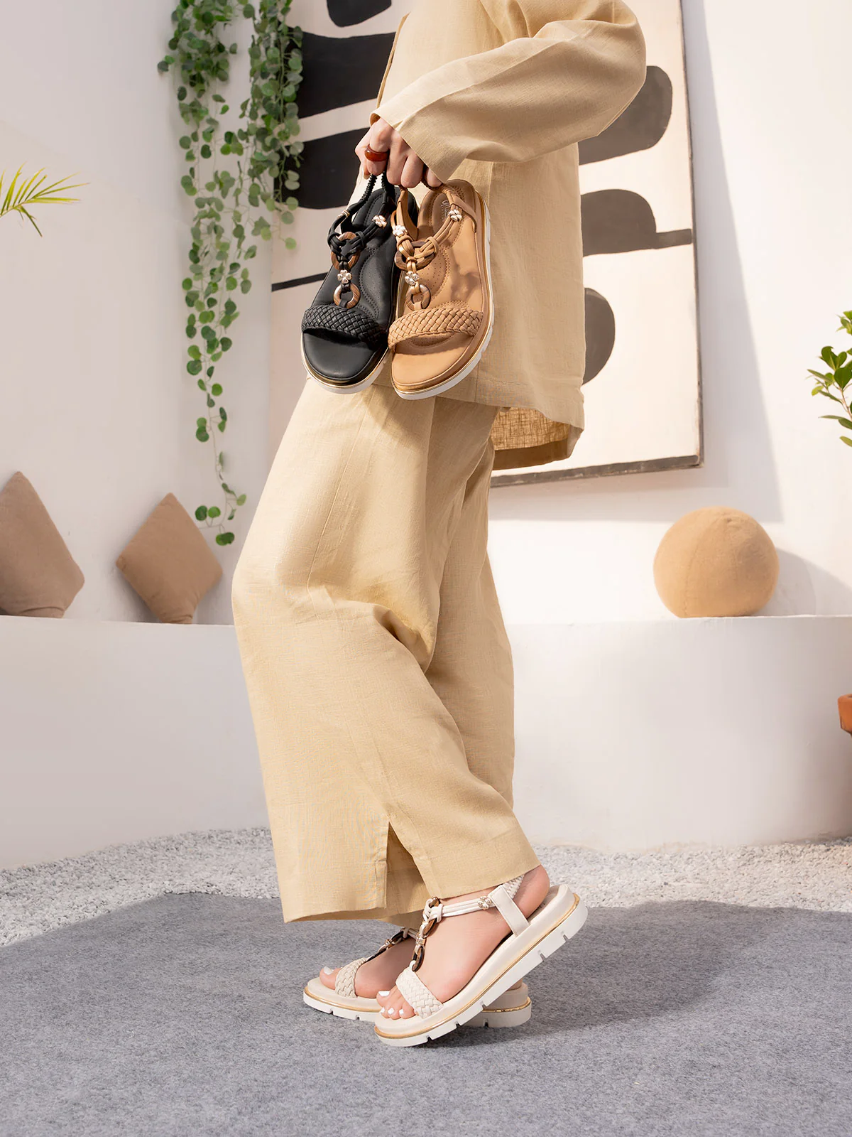 Women "BETSY" Comfort Slingback Sandals - Image 11
