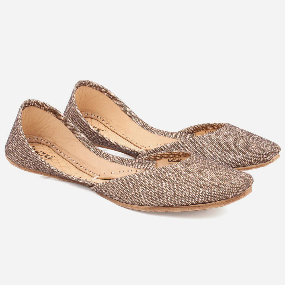 Women "MUMTAZ " Simple & Classic Printed Upper Khussa - Image 2