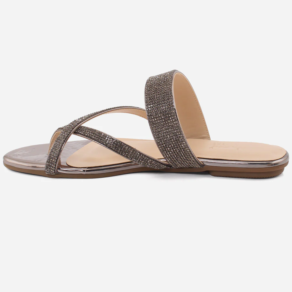 Women "BRIGITTA" Casual Flat Slippers - Image 3