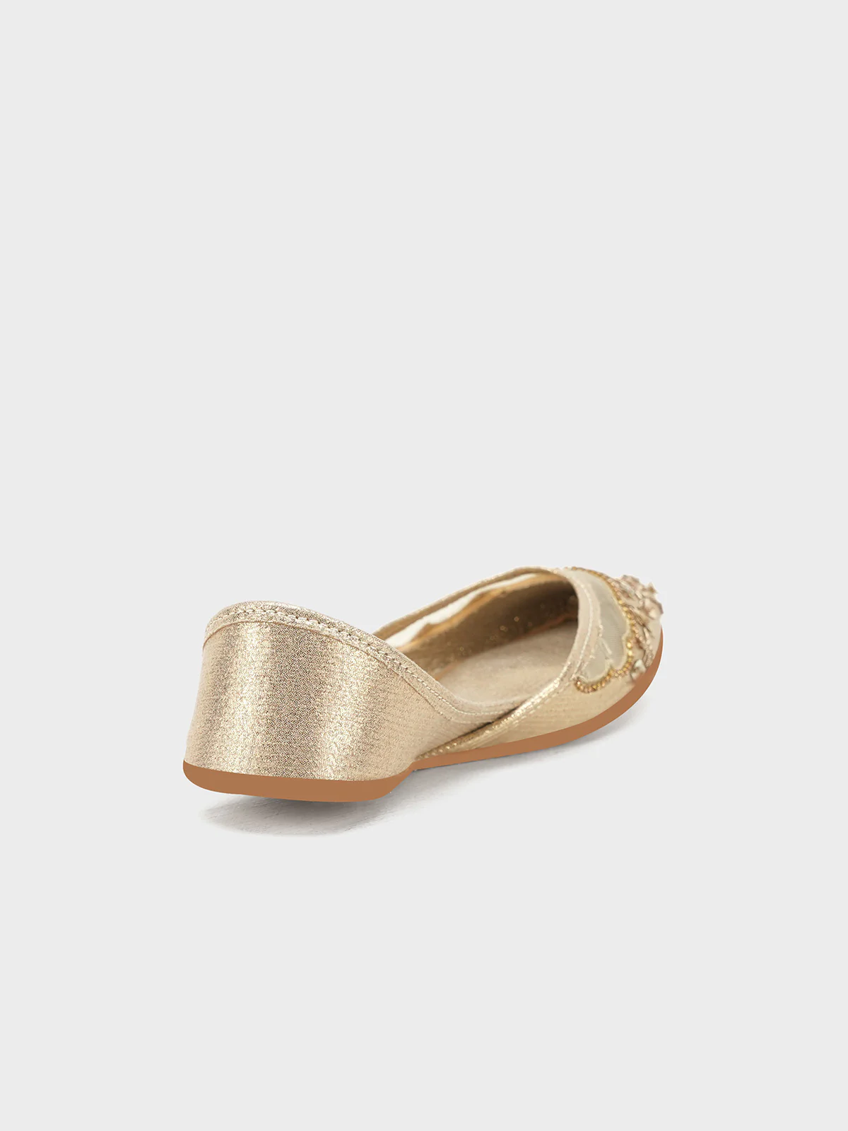 Women "BRUTON" Embroidery Shiny Khussa - Image 3
