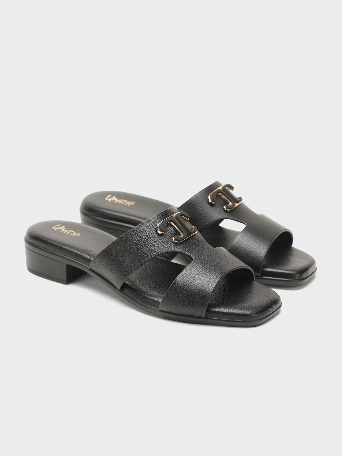Women "BYRON" Block Heel Slip On Sandals - Image 4