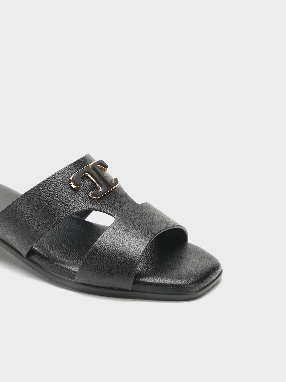Women "BYRON" Block Heel Slip On Sandals - Image 7