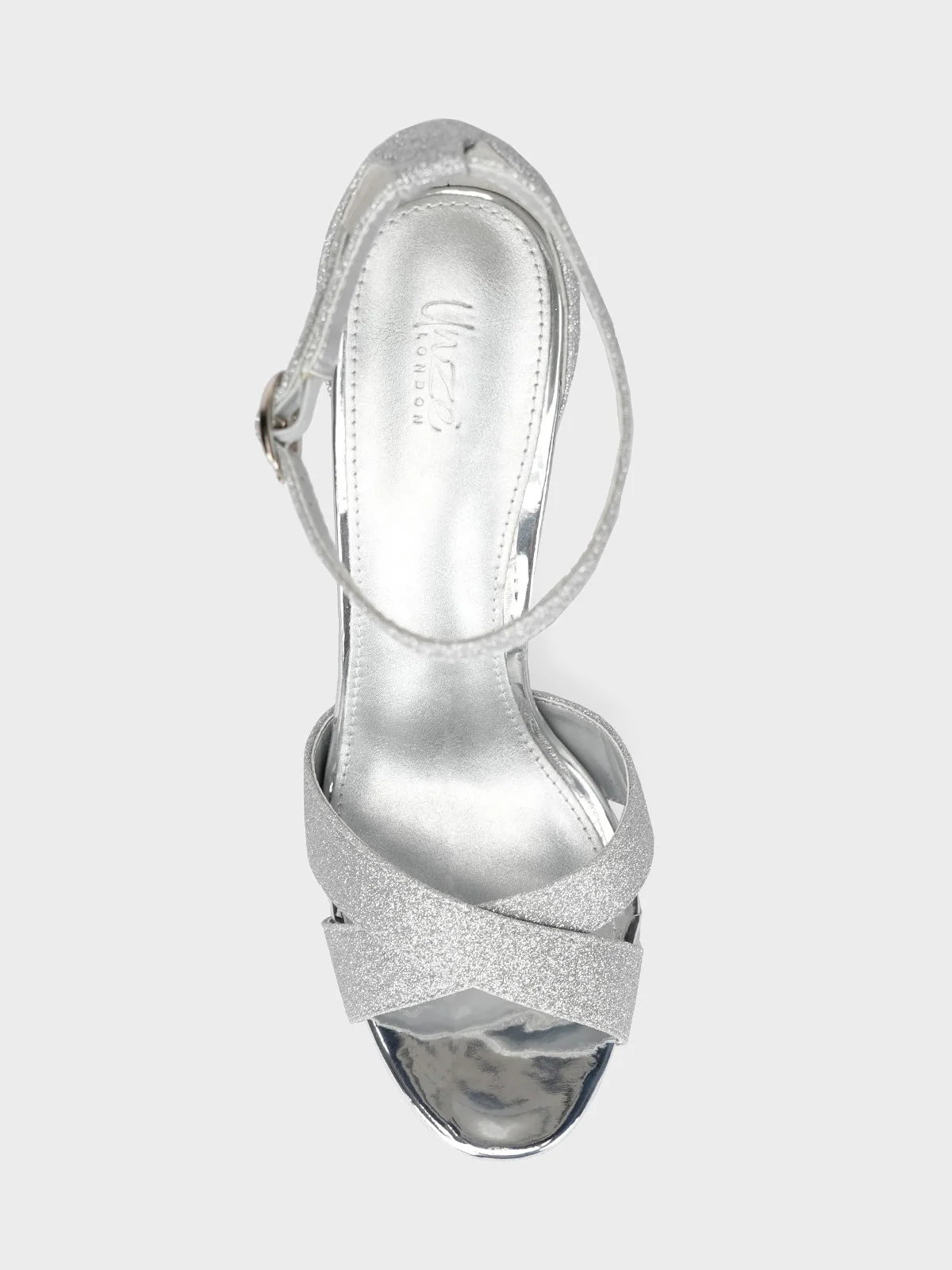 Women "CARISSA" Shimmery Evening Sandals - Image 5