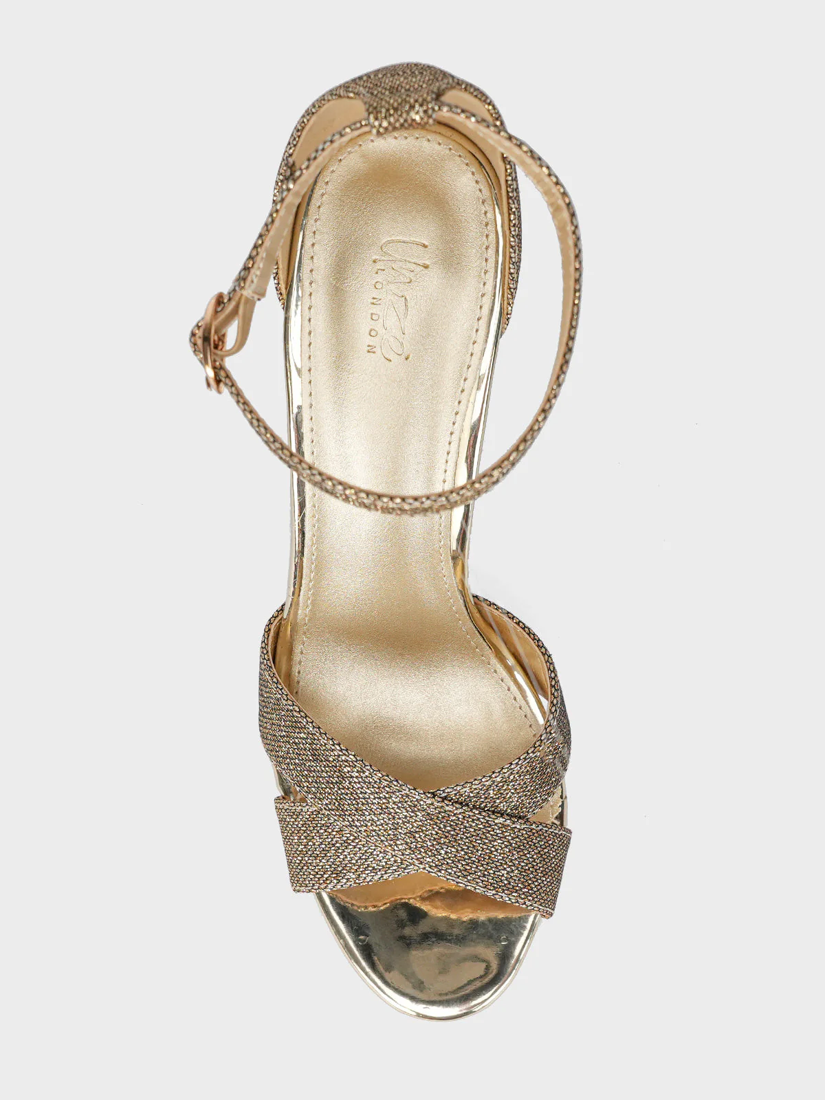 Women "CARISSA" Shimmery Evening Sandals - Image 5