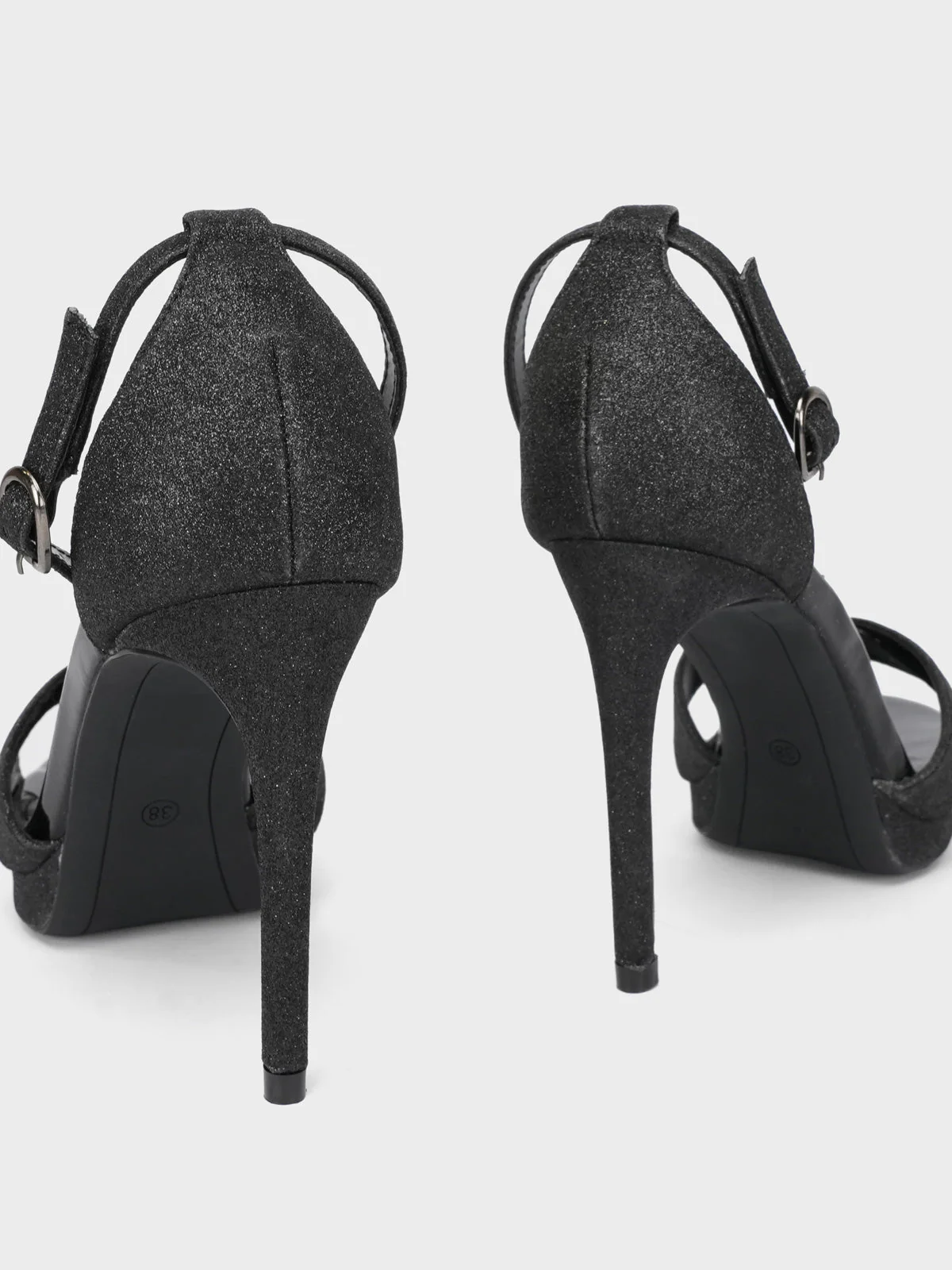 Women "CARISSA" Shimmery Evening Sandals - Image 3