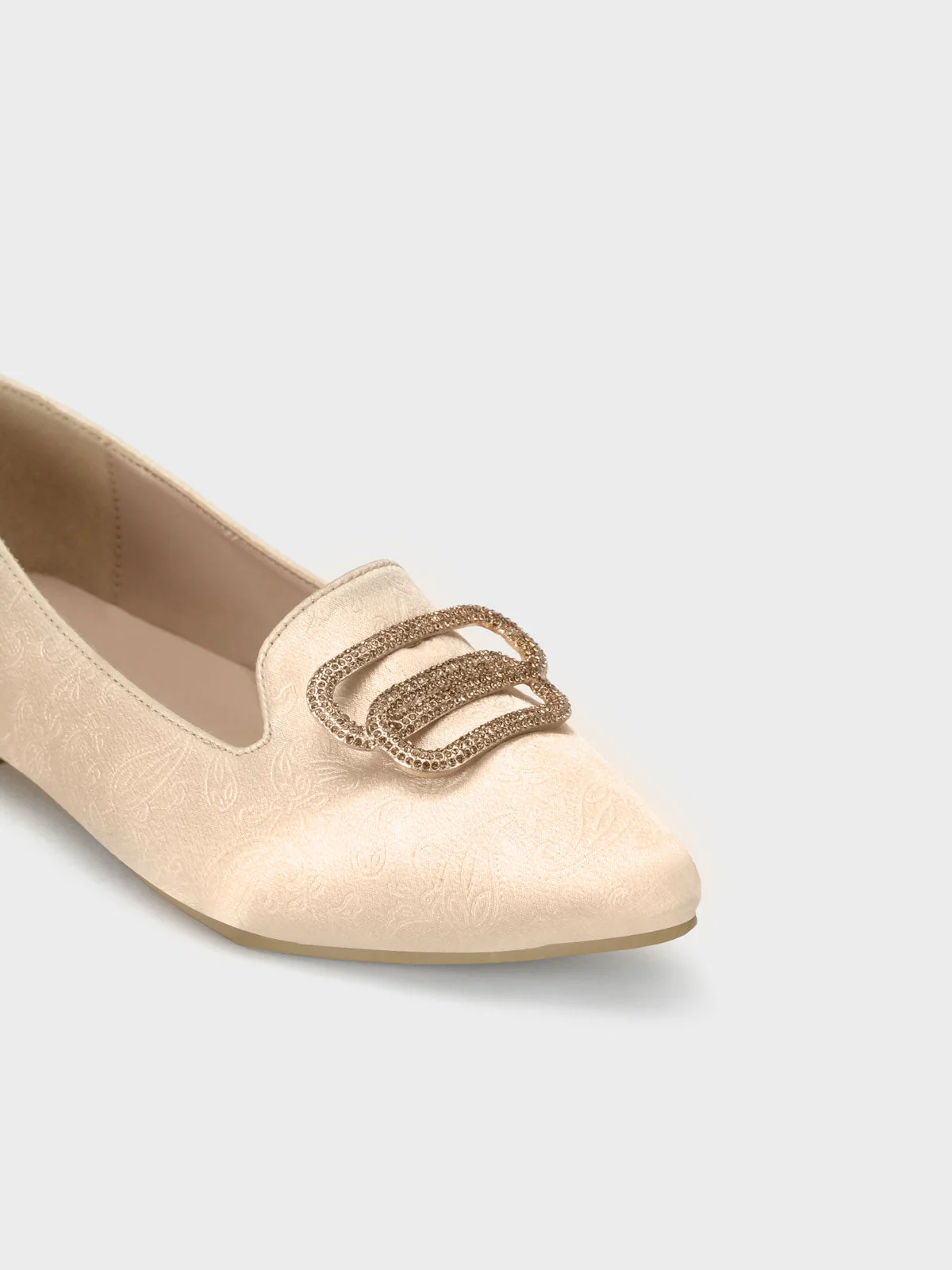 Women "CARUSO" Pointy Toe Slip On Ballerinas - Image 4