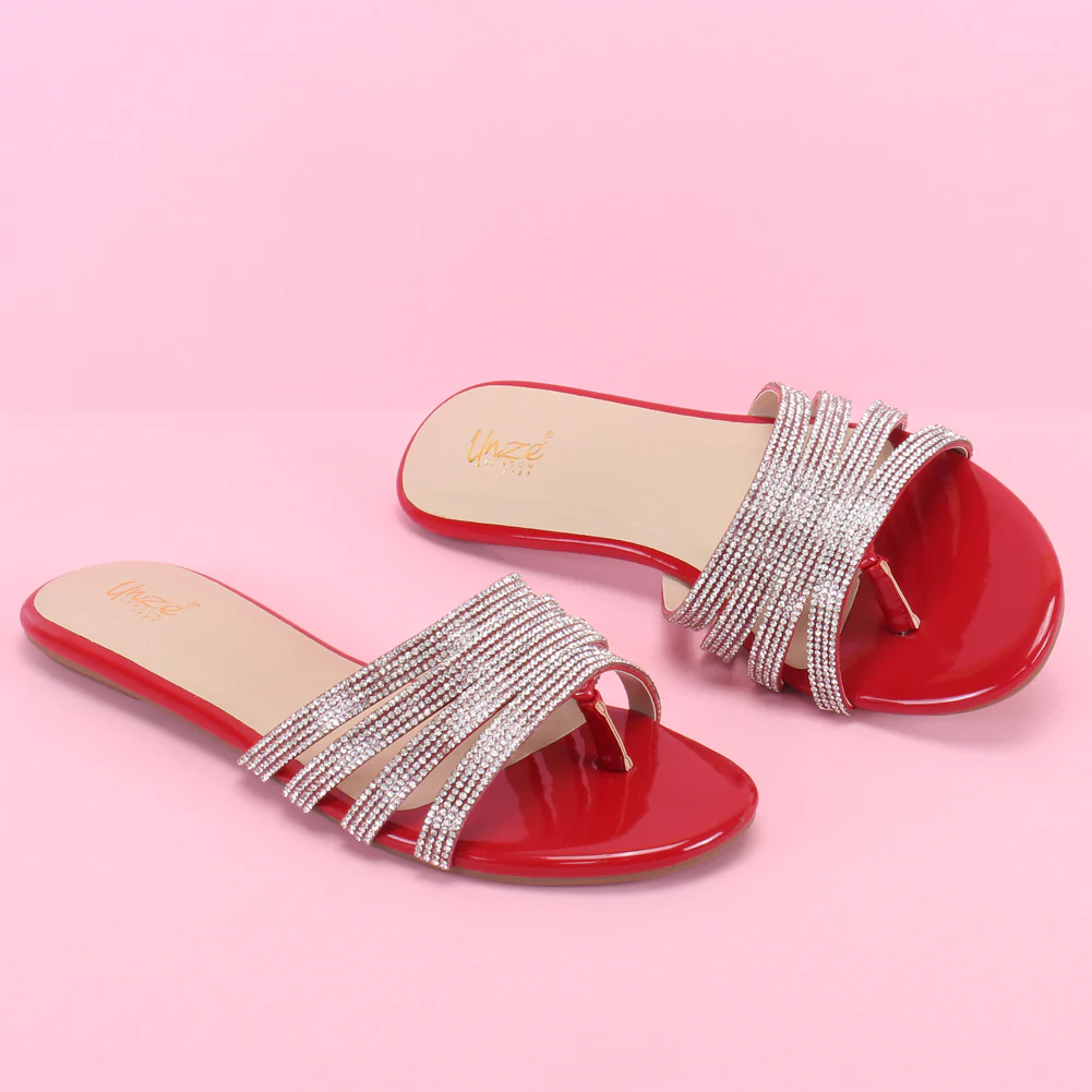 WOMEN "CLAUDIE" EVENING DECORATED SLIPPERS - Image 6
