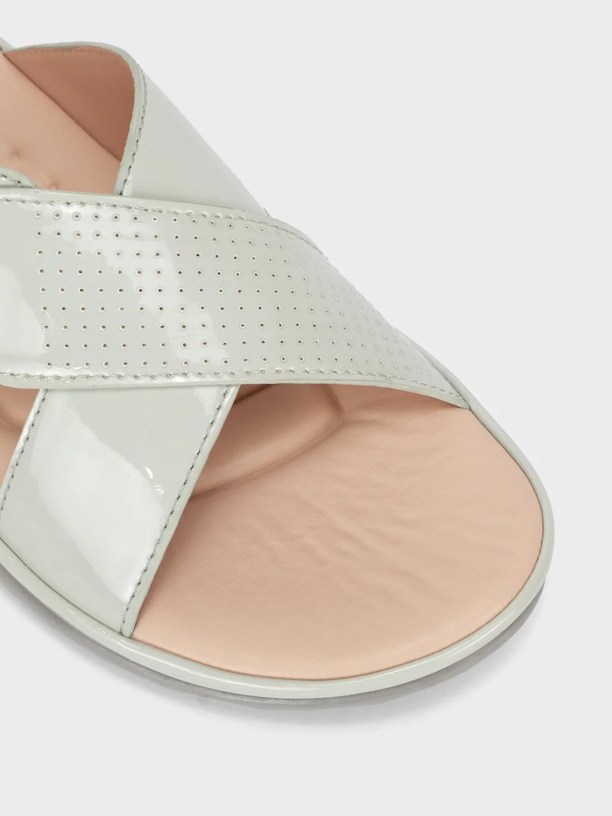 Women "CRESIDA" Crossover Comfy Flat Slippers - Image 4