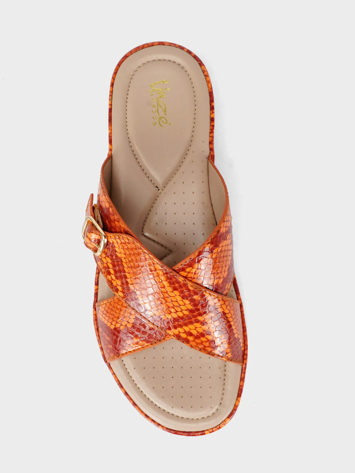 Women "CRESIDA" Crossover Comfy Flat Slippers - Image 5